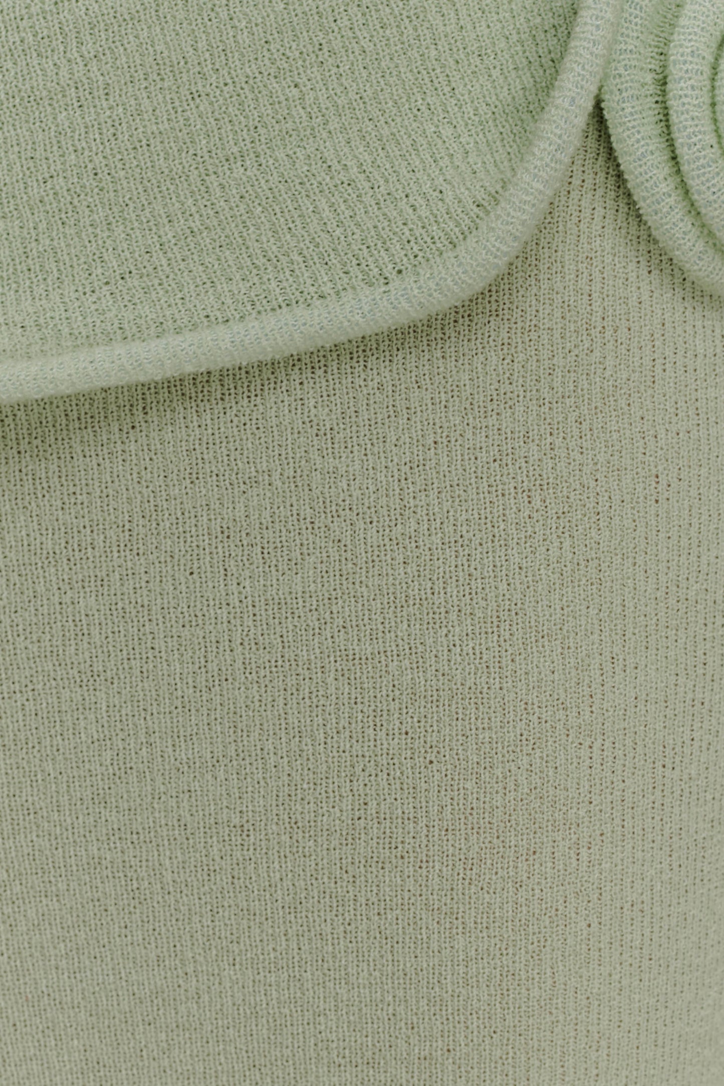 Samira Knit Wired Maxi Skirt - Pastel Green