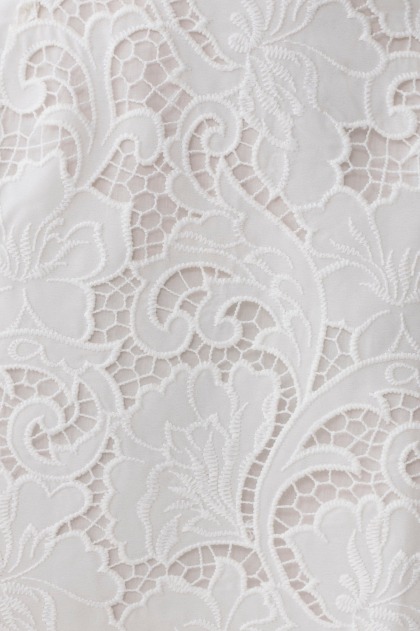 Tessa Broderie Tie Front Sleeveless Top - White