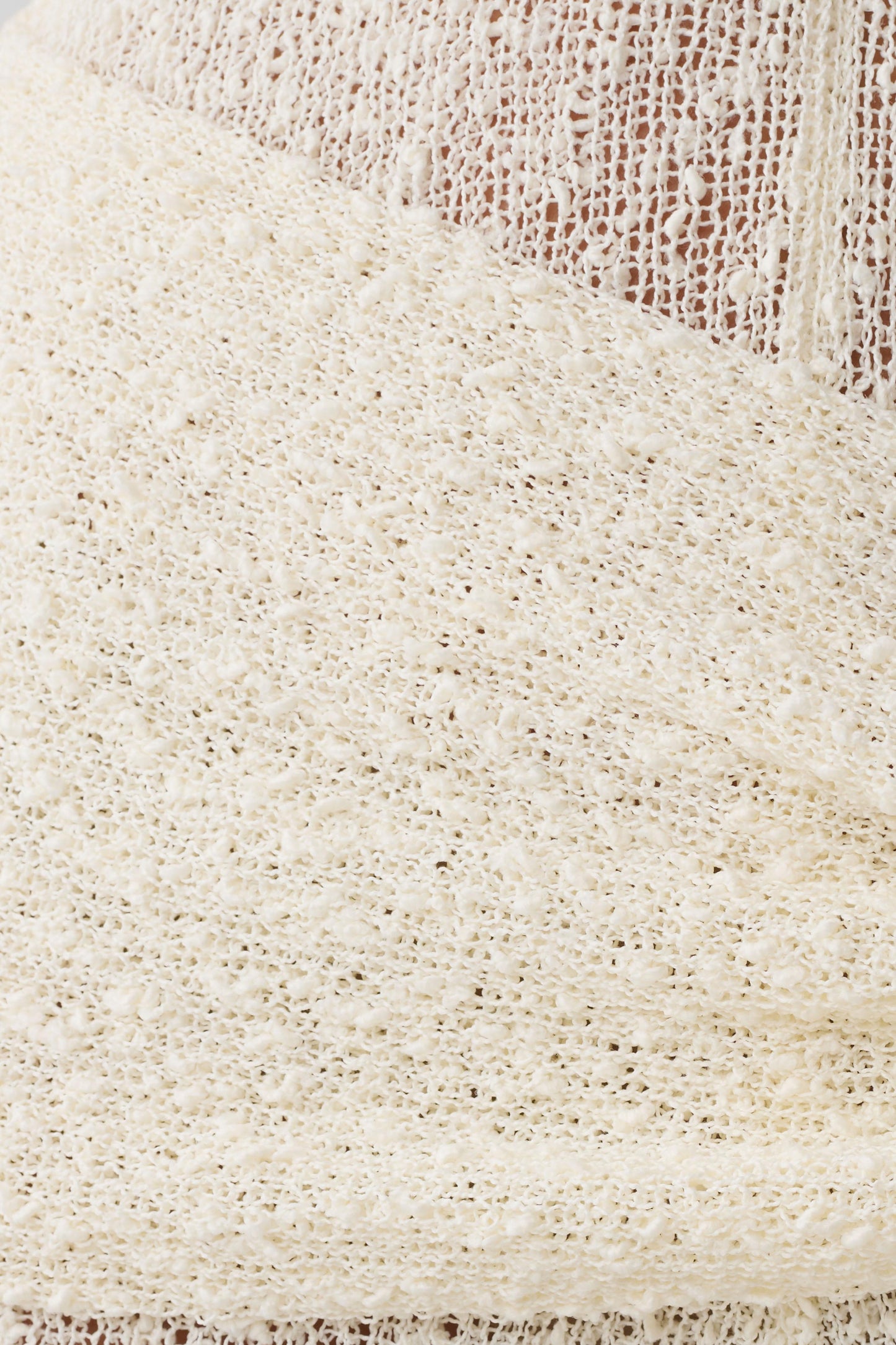 Mattais Boucle Knit Pants - Ivory