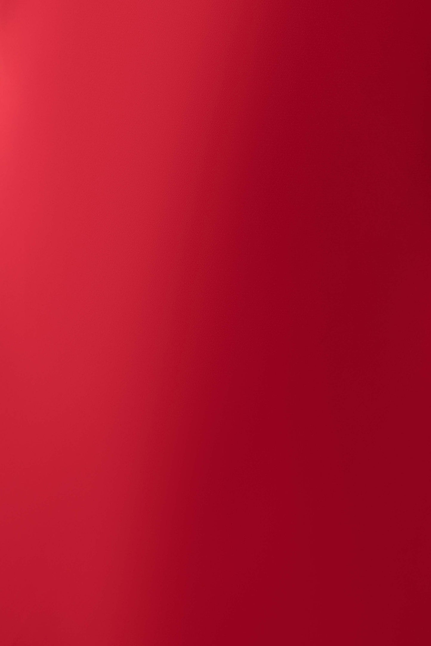 Esme Plunge Satin Maxi Dress - Red