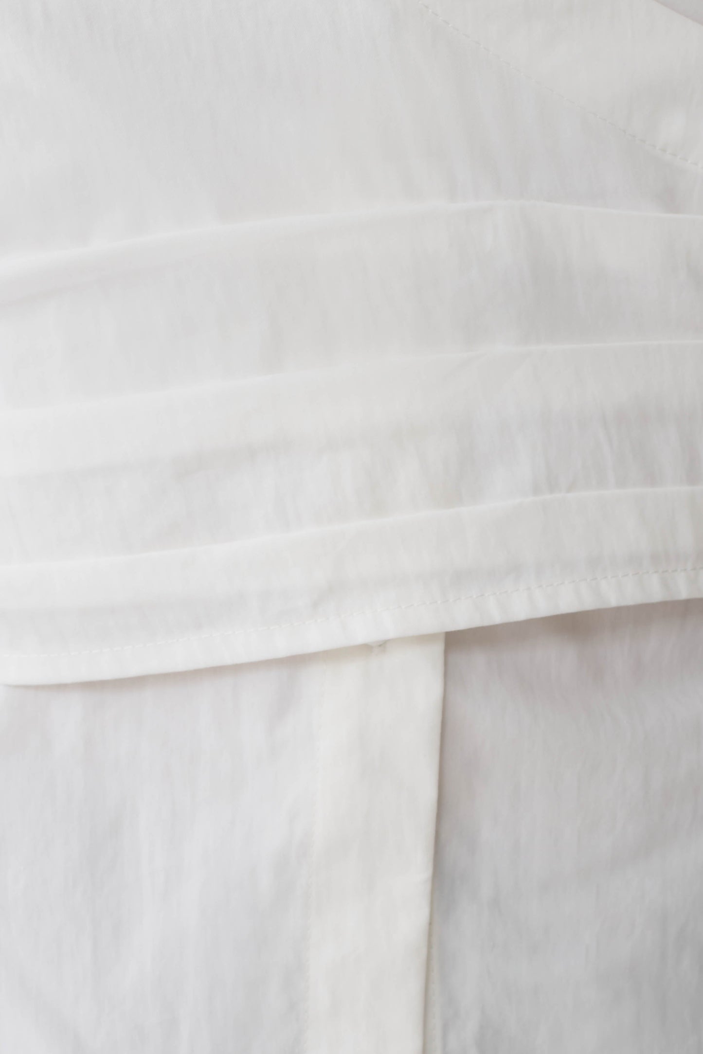 Eugenia Wrap Cotton Shirt - White
