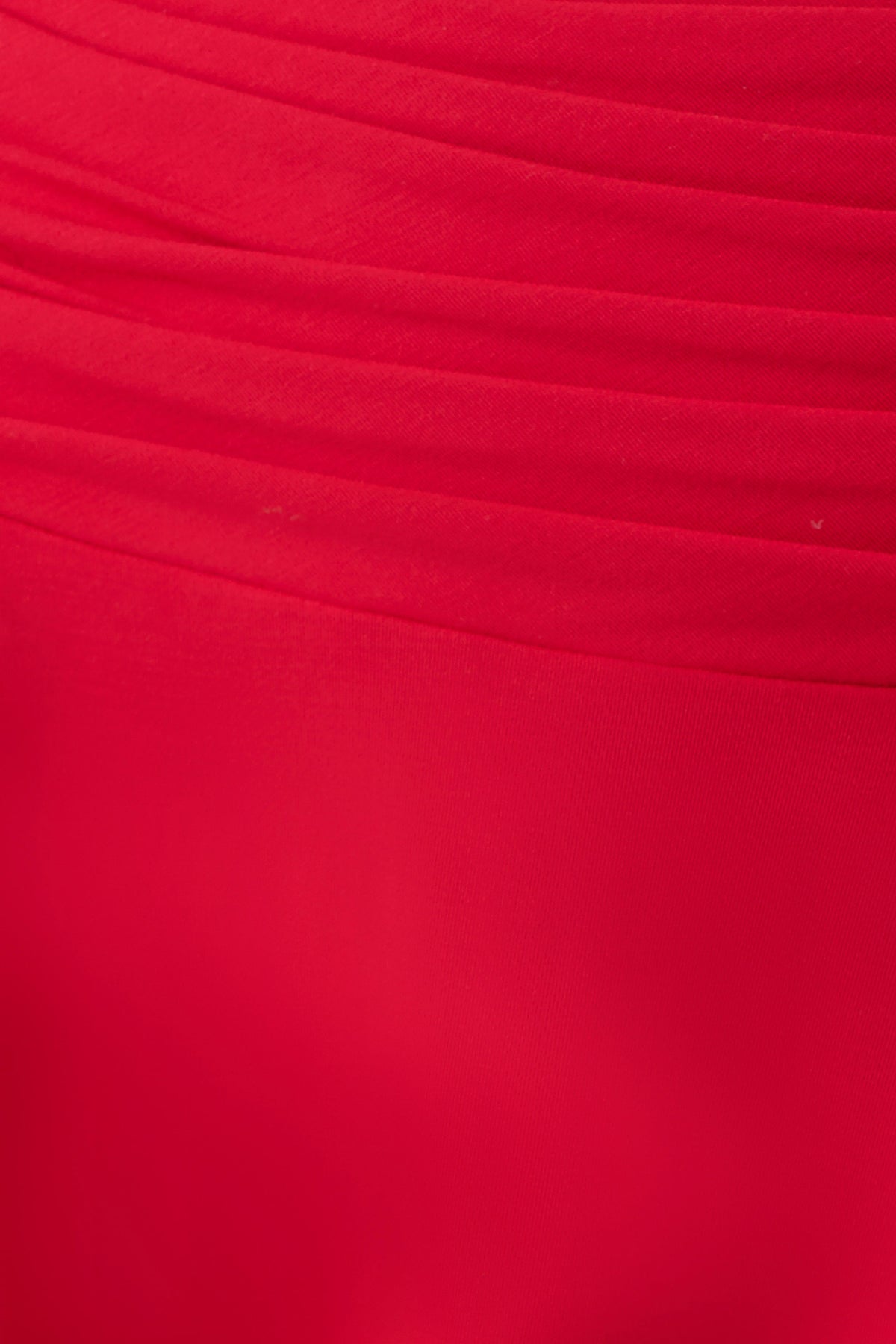 Talise Modal Hankie Midi Skirt - Red