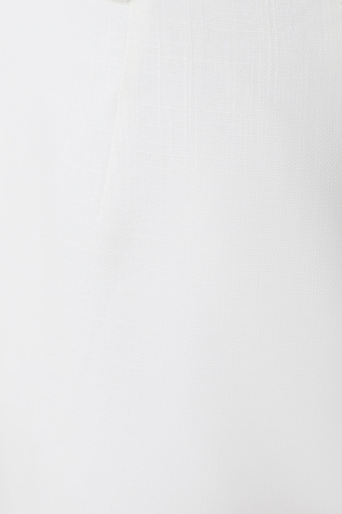 Piper Linen Flare Shorts - White