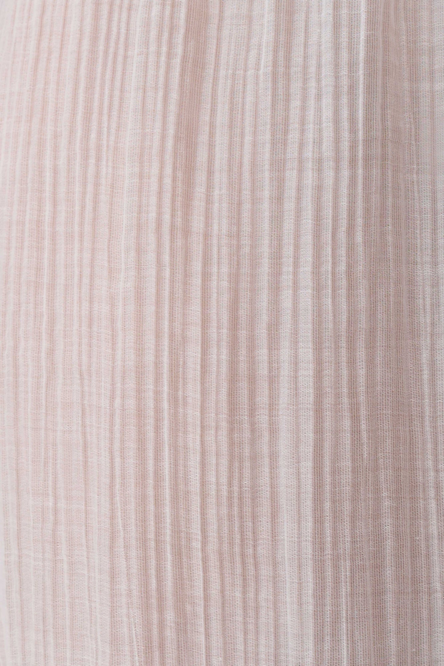 Leilani Sheer Drawstring Wide Leg Pants - Ivory