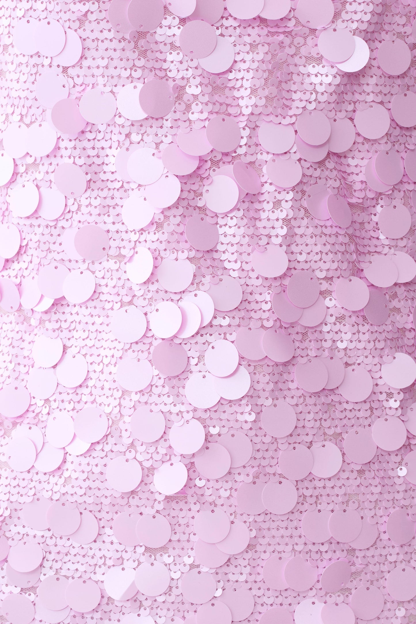 Caralee Sequin Halter Mini Dress - Pale Pink