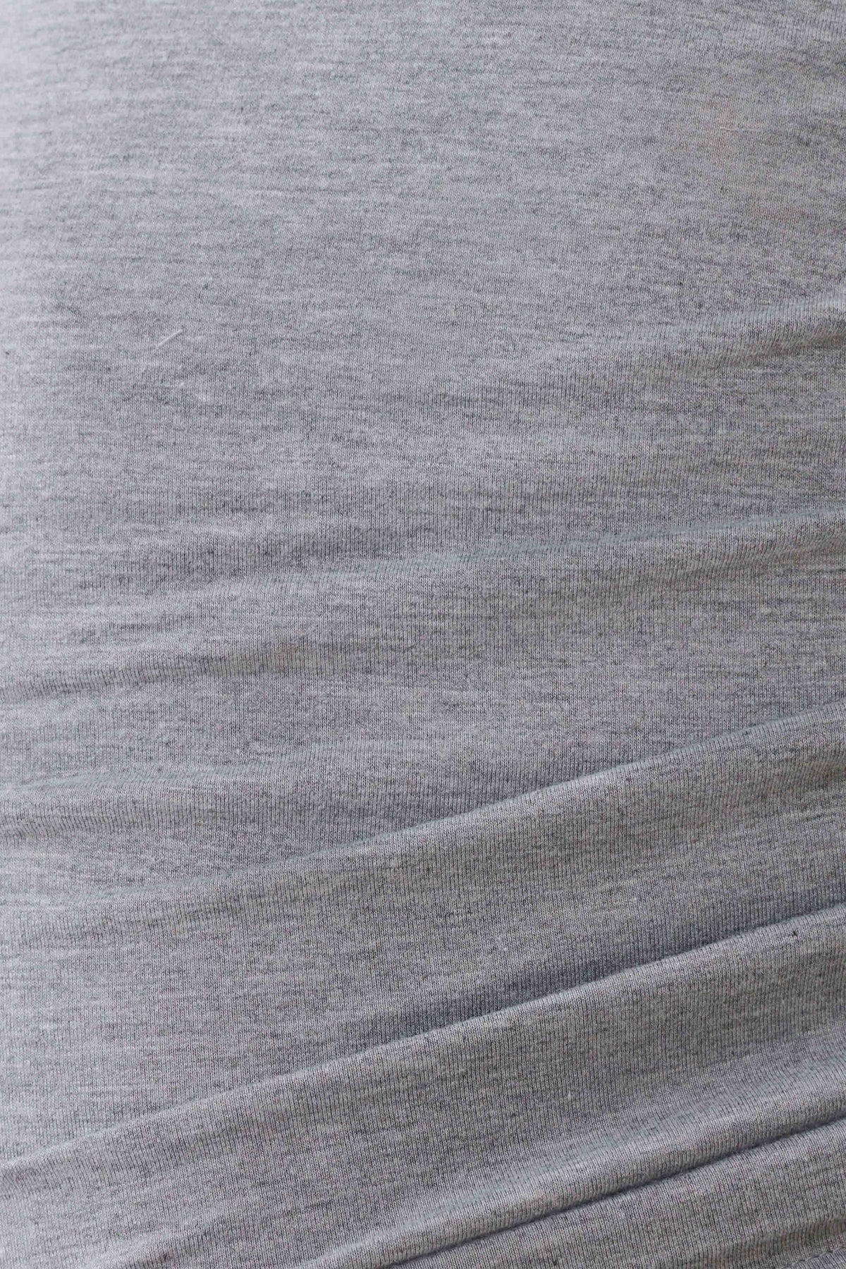 Keaton Modal Straight Leg Overlay Pant - Grey Marle