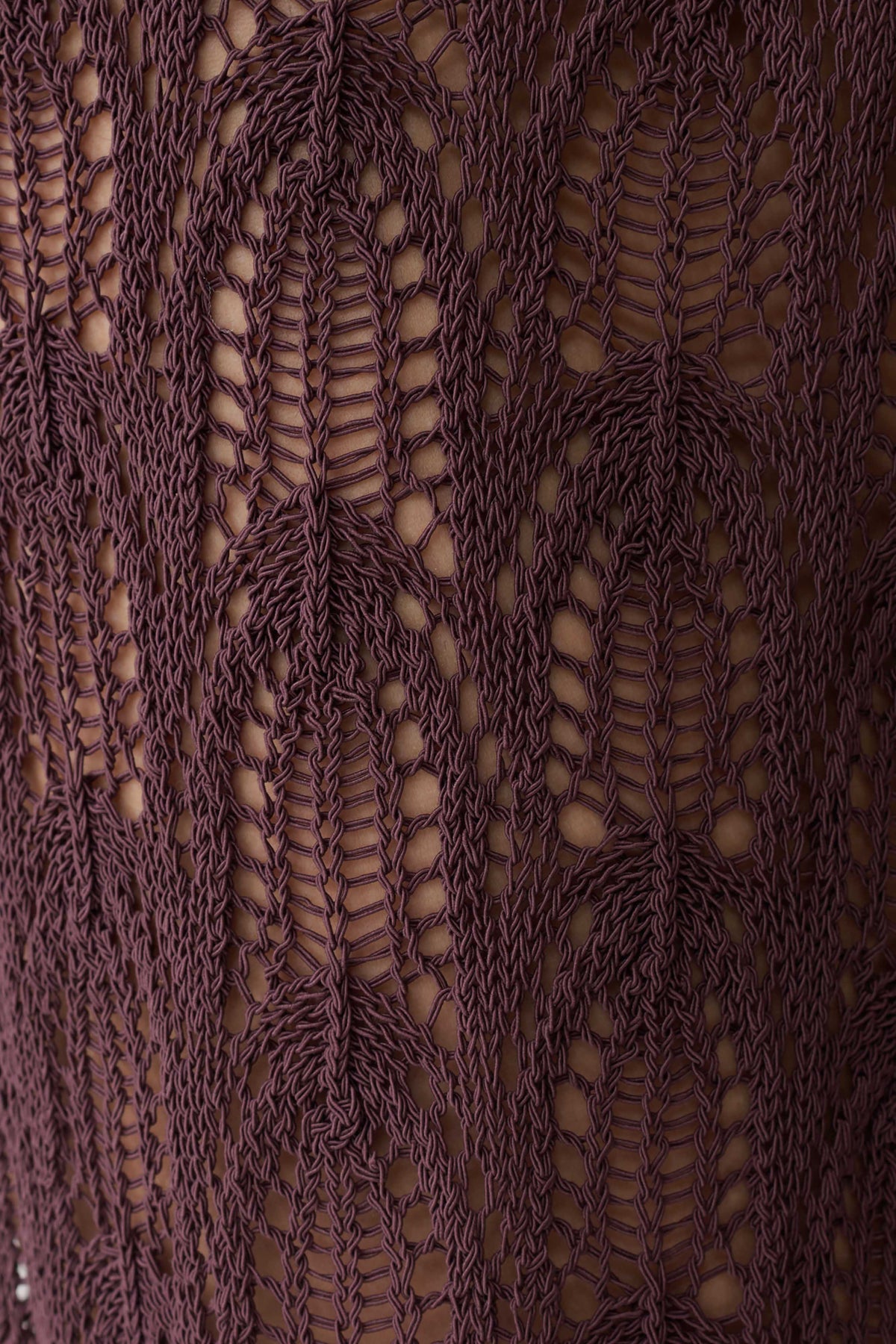 Glinda Crochet Pants - Chocolate