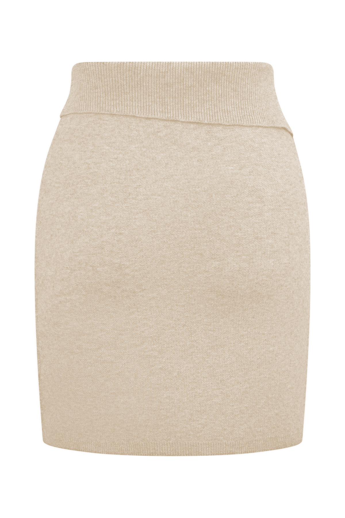 Annabelle Knit Mini Skirt - Cream