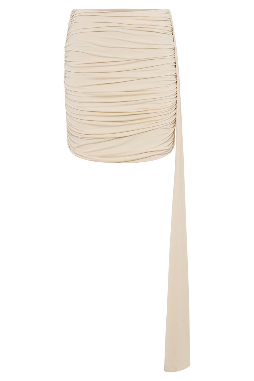 Wren Slinky Mini Skirt - Buttercream