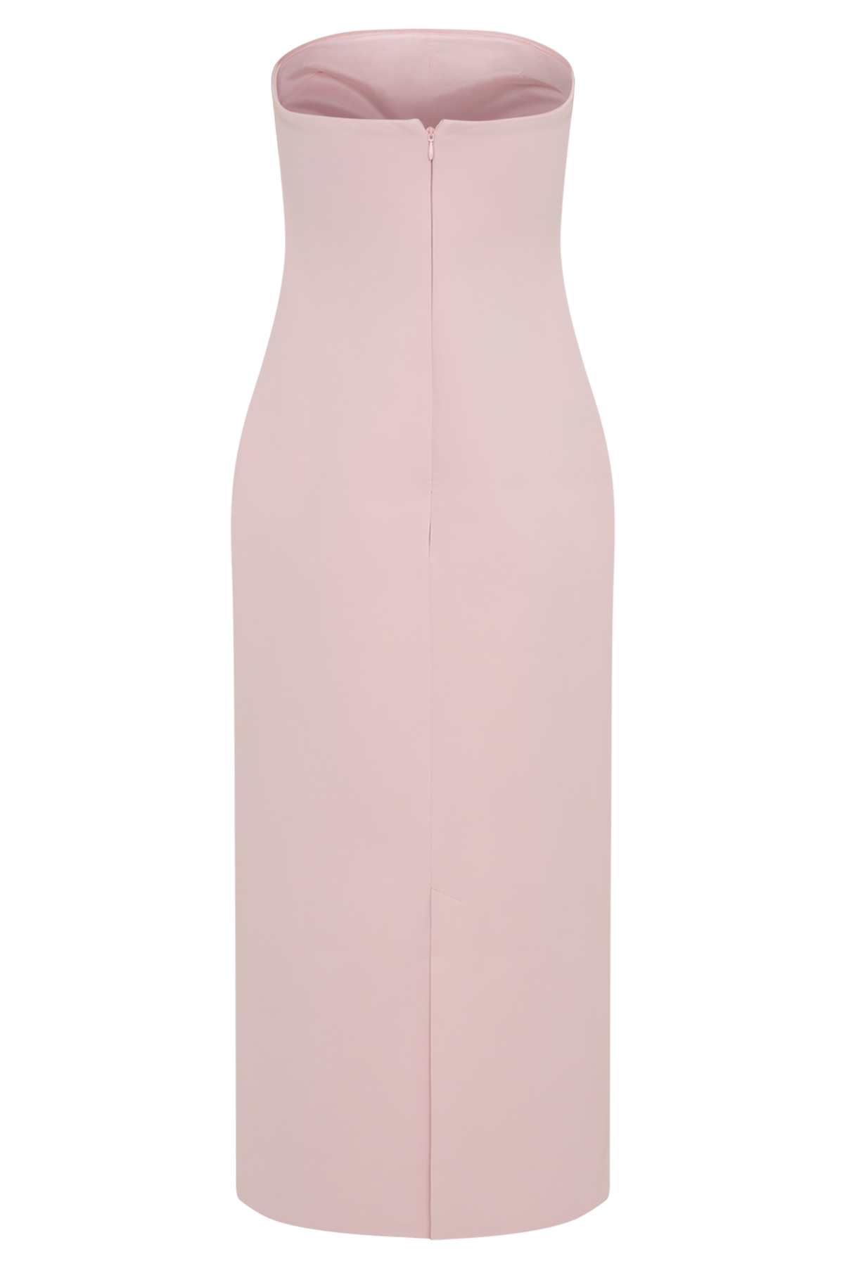 Sussan Strapless Midi Dress - Powder Pink