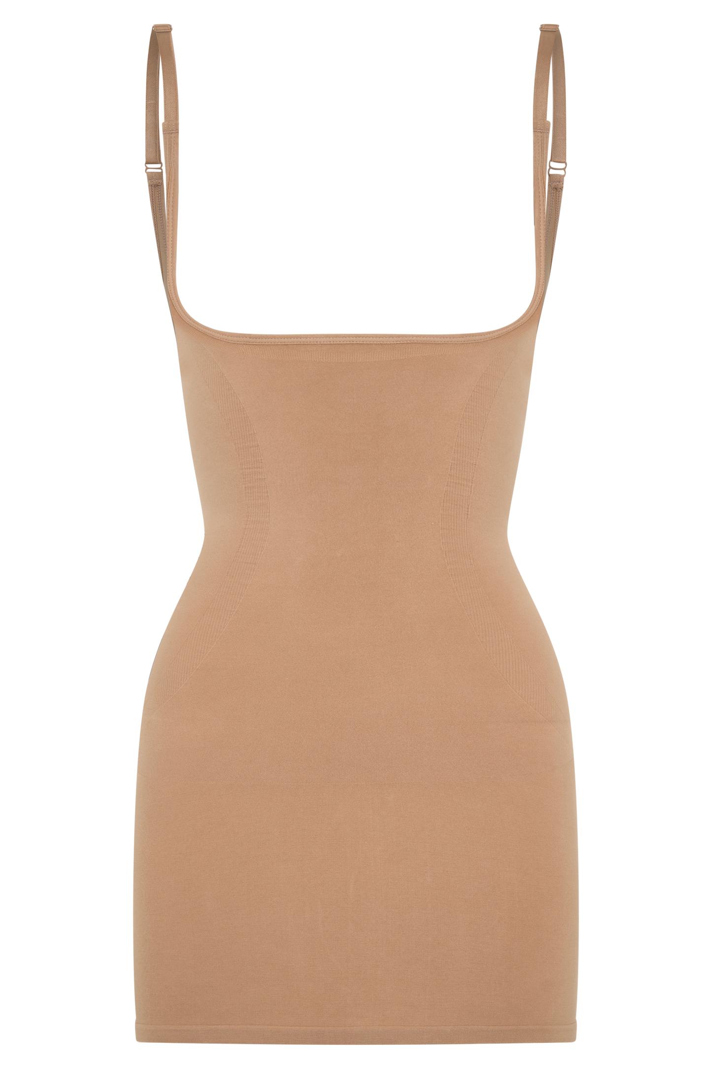 Jocelyn Backless Shapewear Mini Dress - Latte