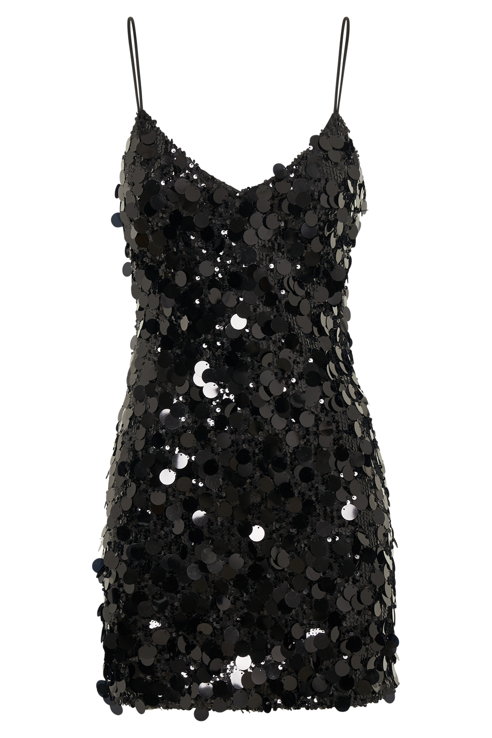 Romilly Sequin Mini Dress - Black