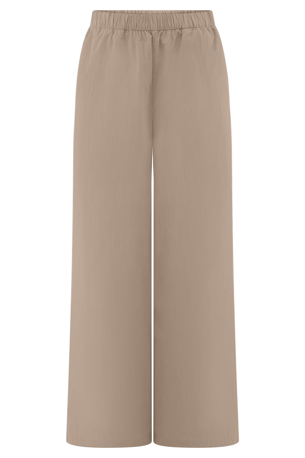 Campbell Cotton Wide Leg Pants - Sand