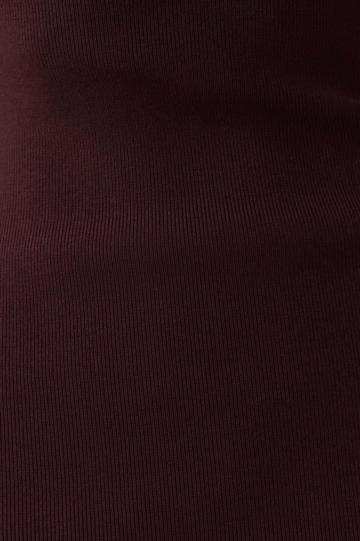 Darla Deep V Knit Maxi Dress - Chocolate