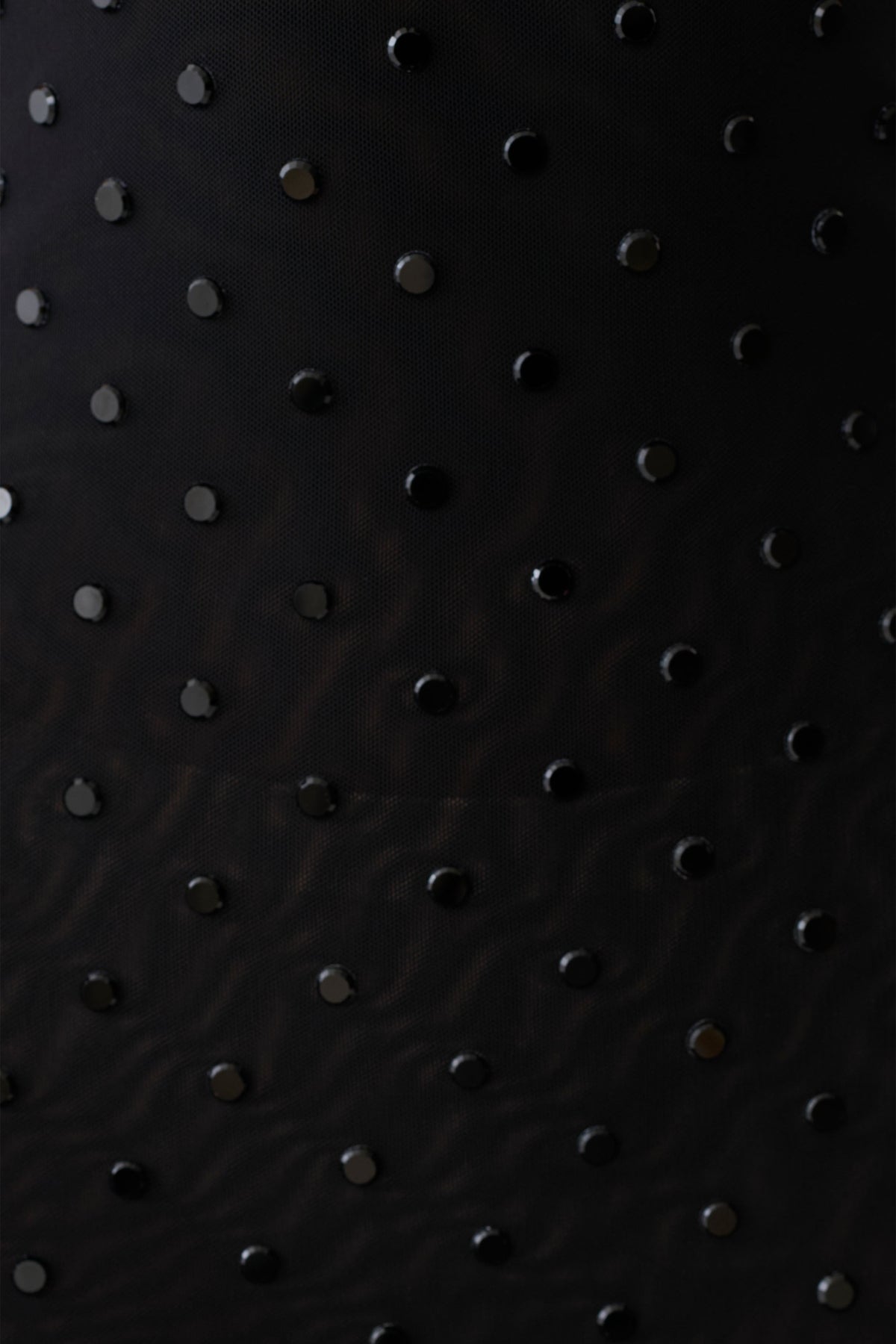 Valentine Diamante Maxi Dress - Black