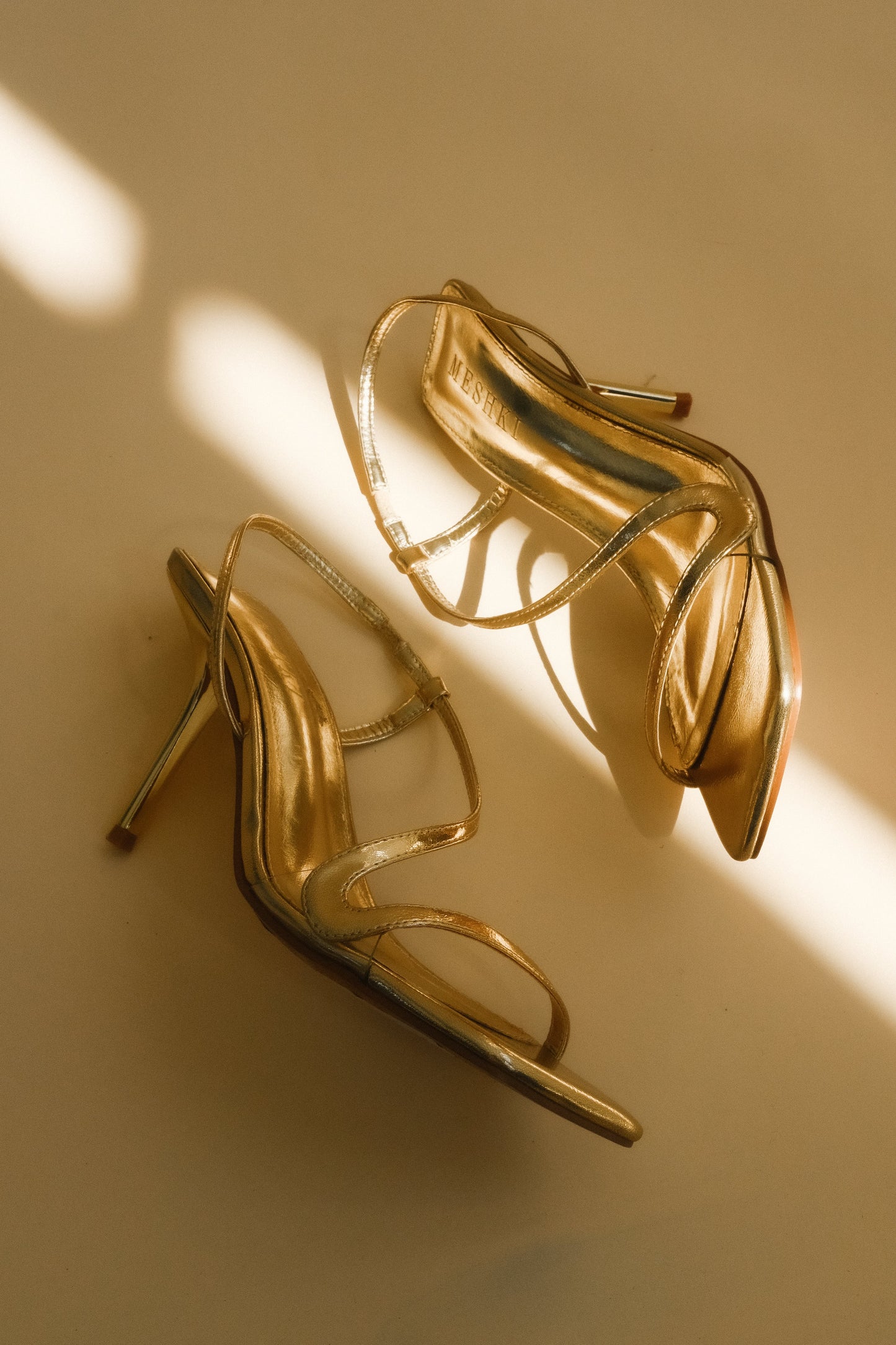 Jaska Metallic High Heel - Gold