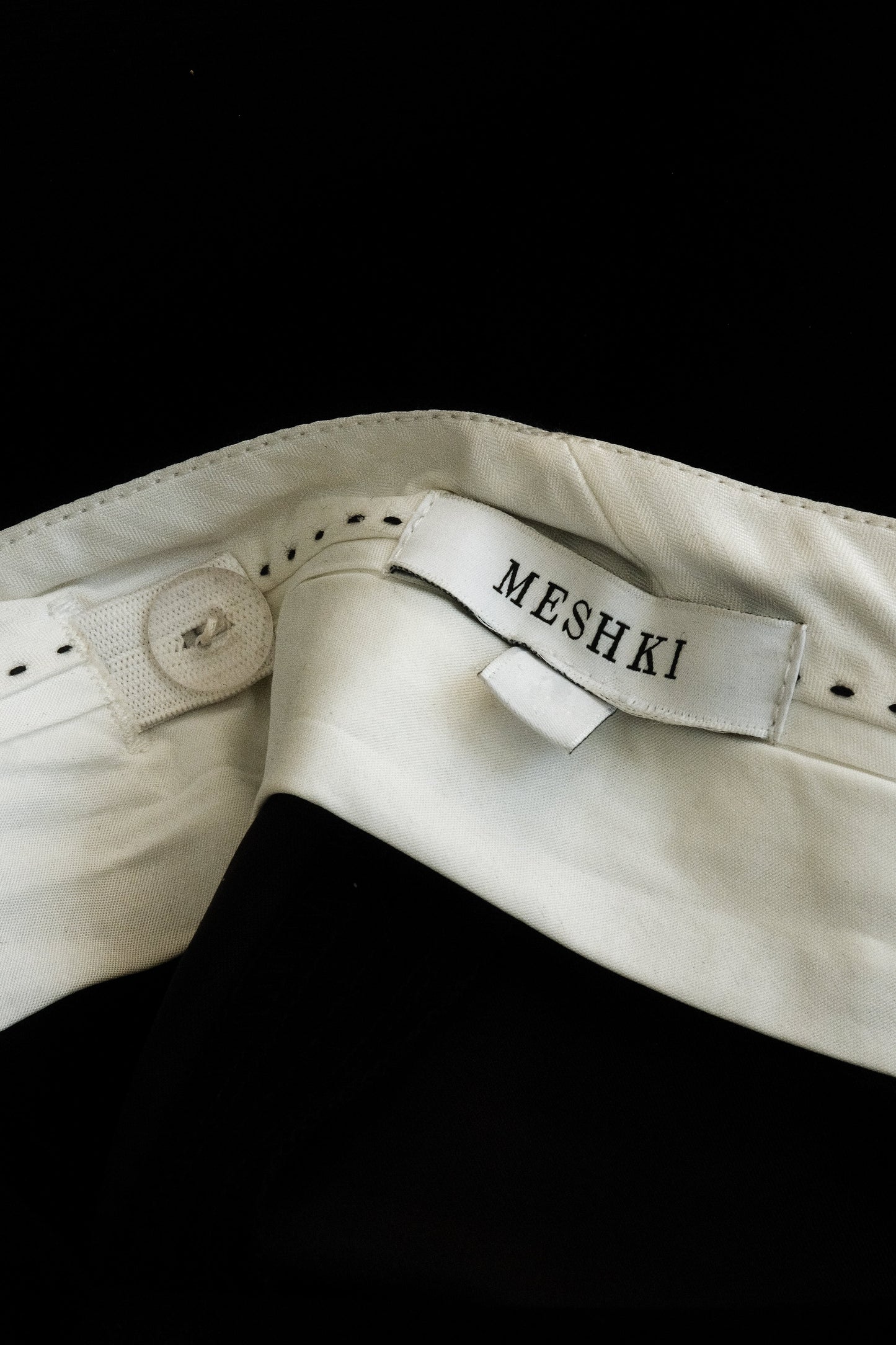 Fatima Satin Straight Leg Pant - Black