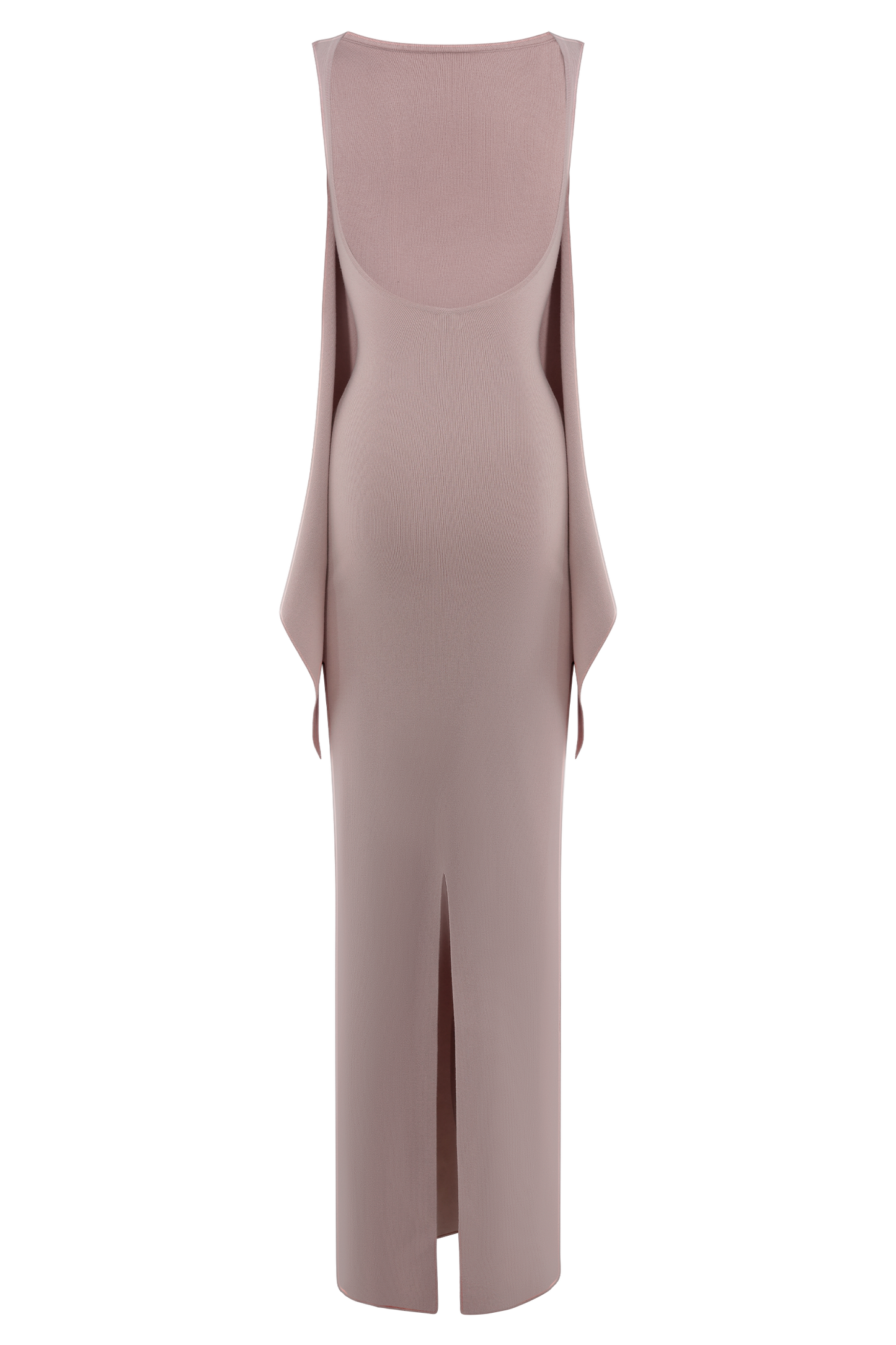 Darby Knit Scarf Maxi Dress - Pale Pink
