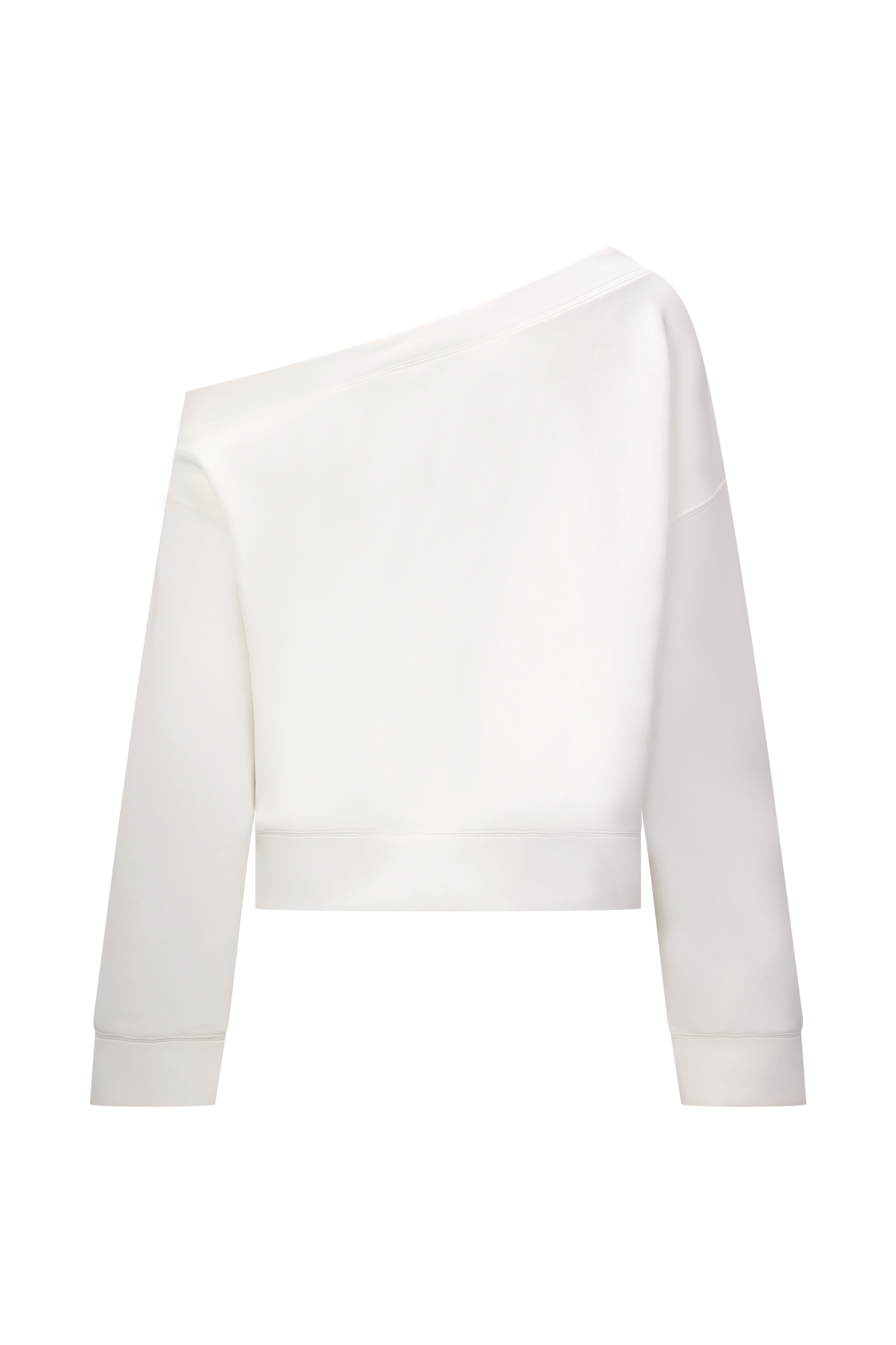 Aiden Slouchy Crew Jumper - Ivory