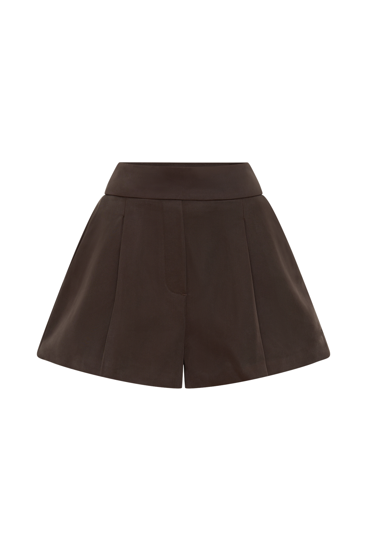 Alden High Waisted Short - Chocolate