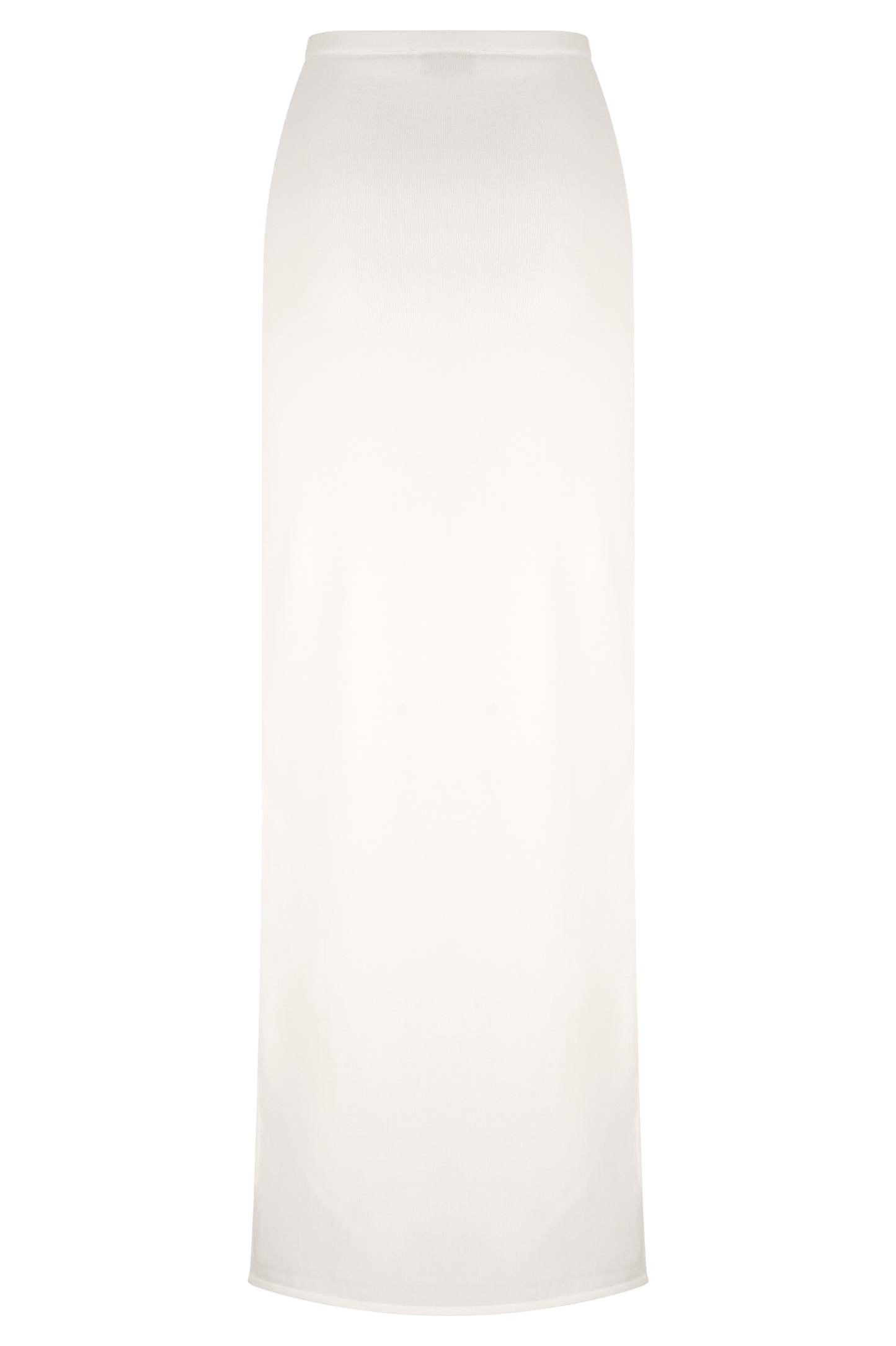 Alejandra Knit Maxi Skirt - White