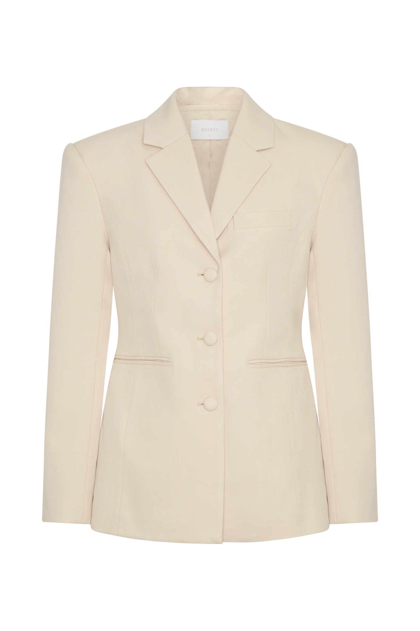 Bellamy Cinched Blazer - Buttermilk