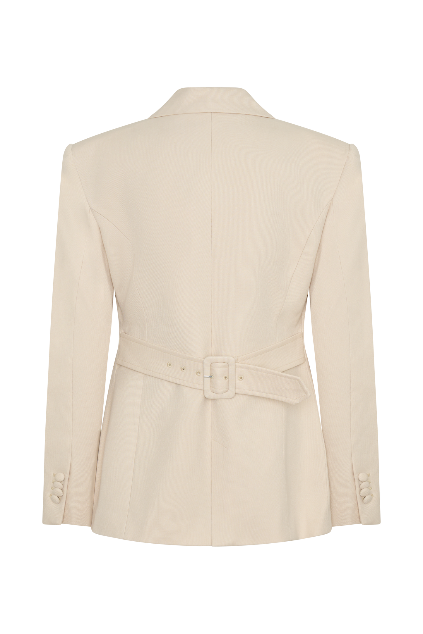 Bellamy Cinched Blazer - Buttermilk