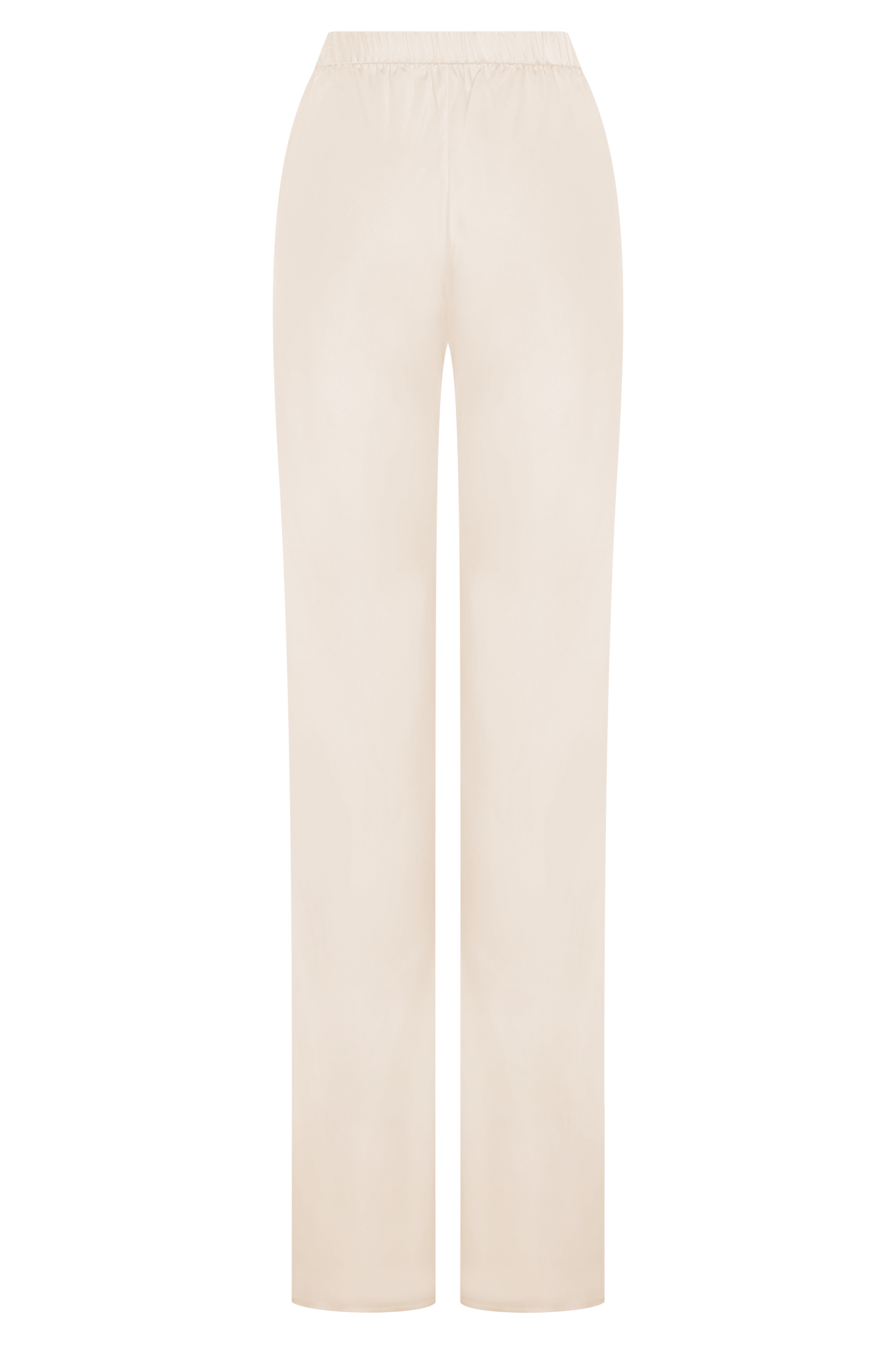 Bianca Satin Pants - Ivory