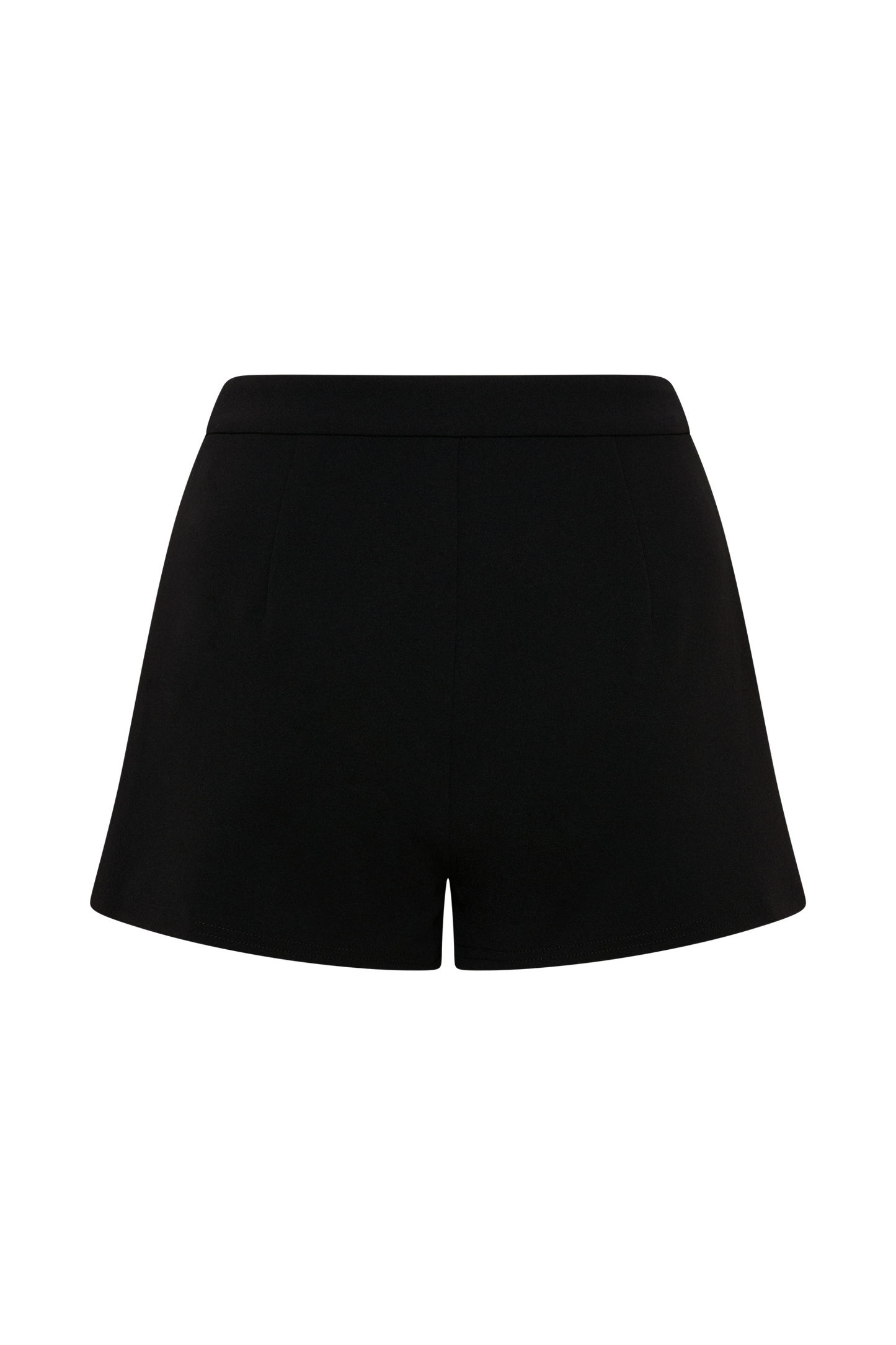 Blanca Stretch Crepe Shorts - Black