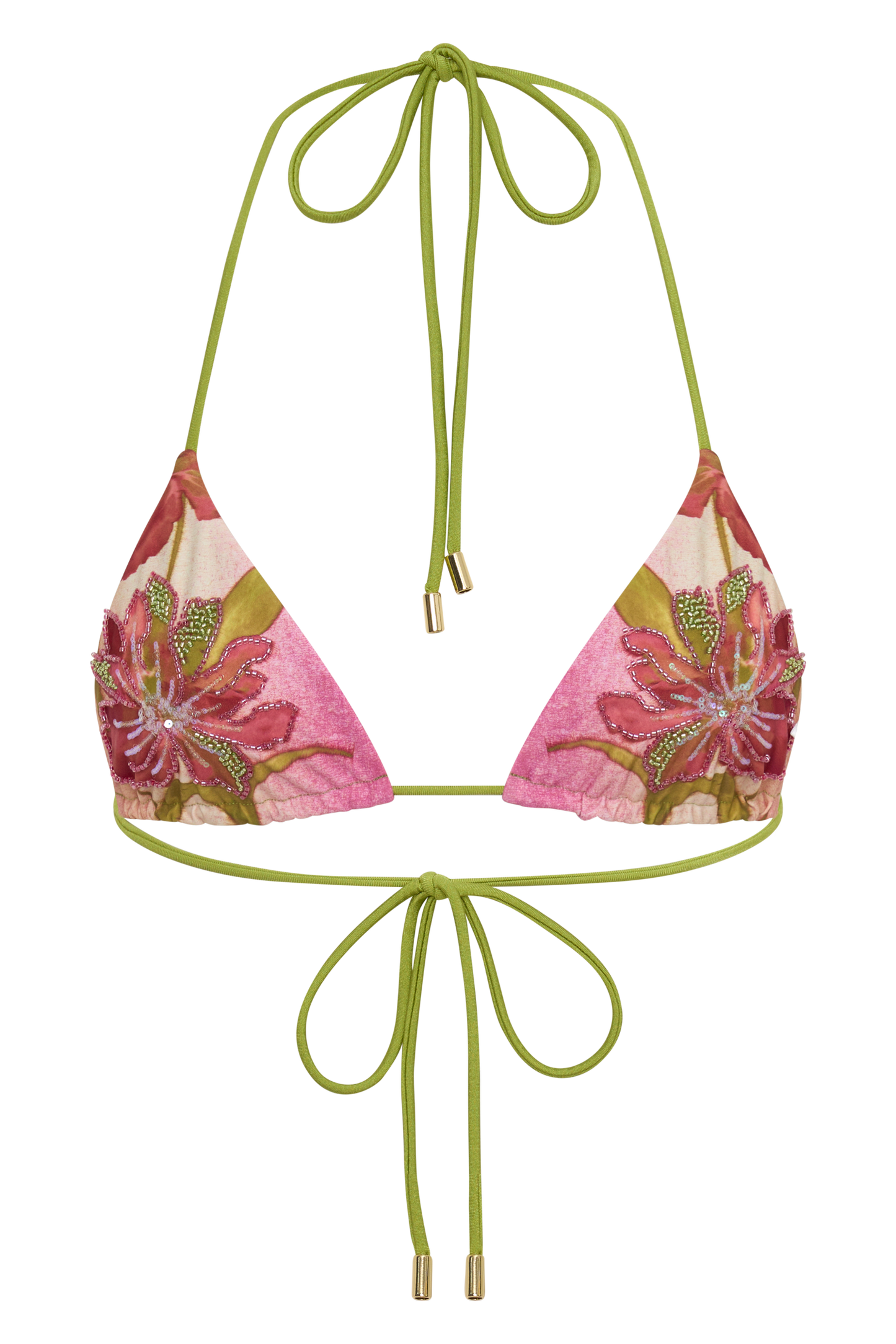 Blossom Classic Triangle Bikini Top - Camillea Flower Print
