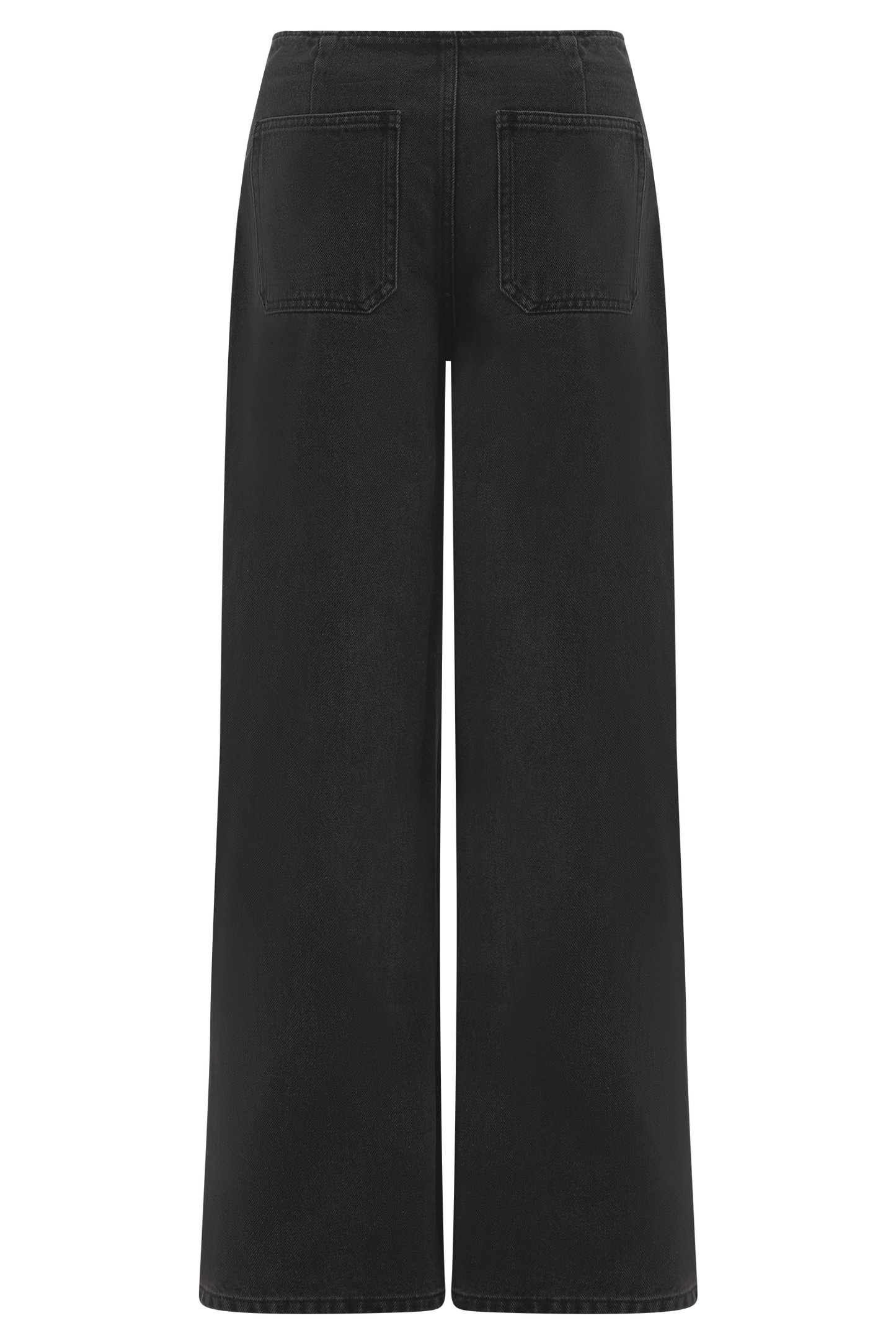 Caitlin Mid Rise Denim Jeans - Washed Black