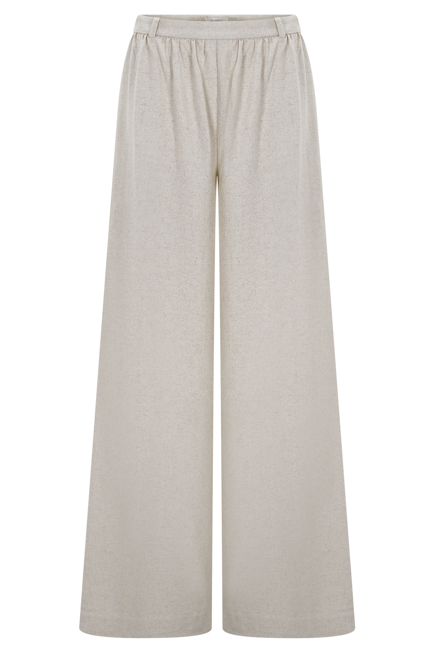 Gabby Straight Leg Linen Pants - Natural
