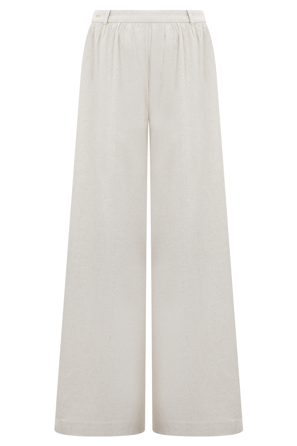 Gabby Straight Leg Linen Pants - Natural