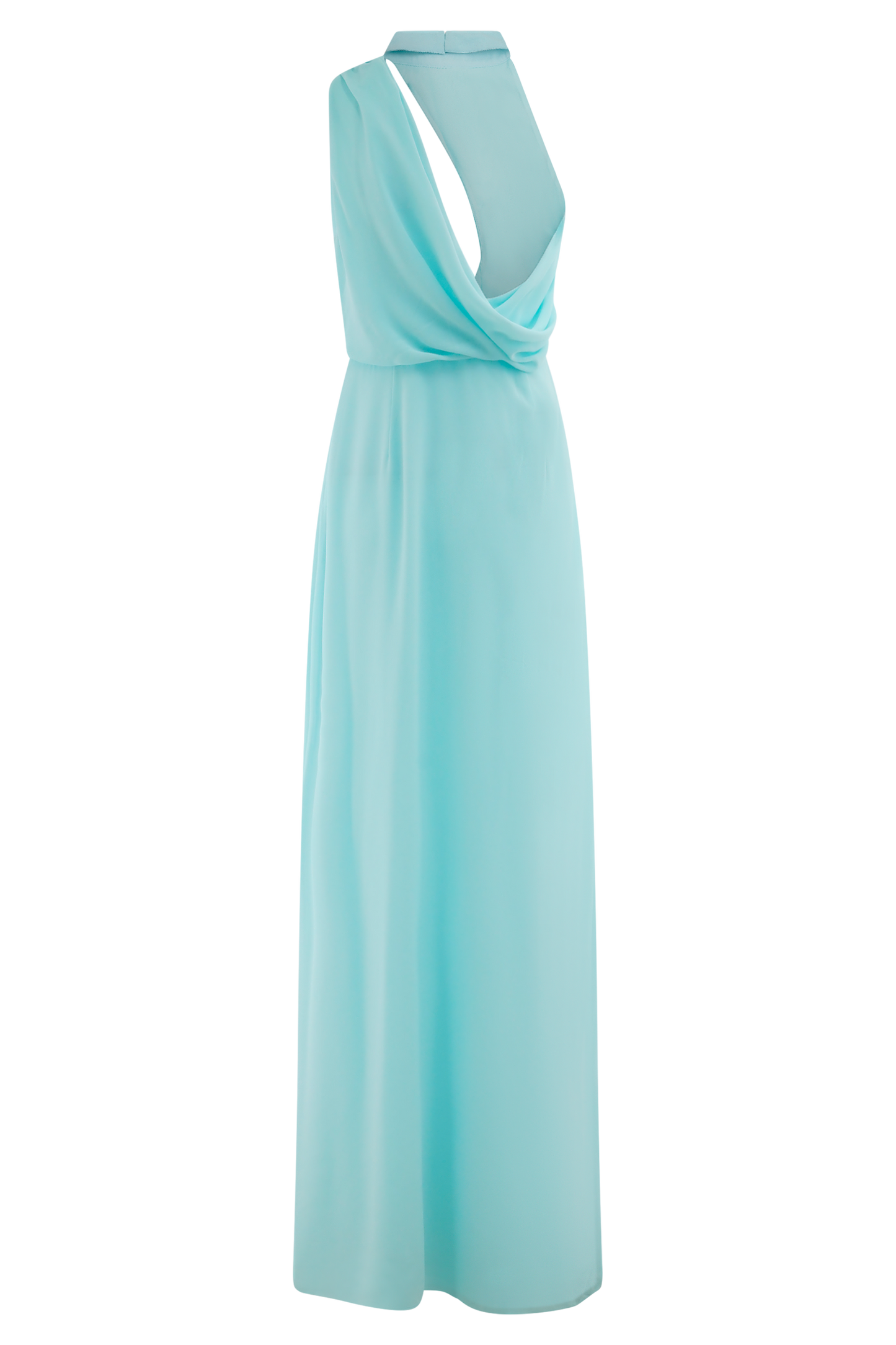 Galia Cowl Neck Maxi Dress - Lagoon