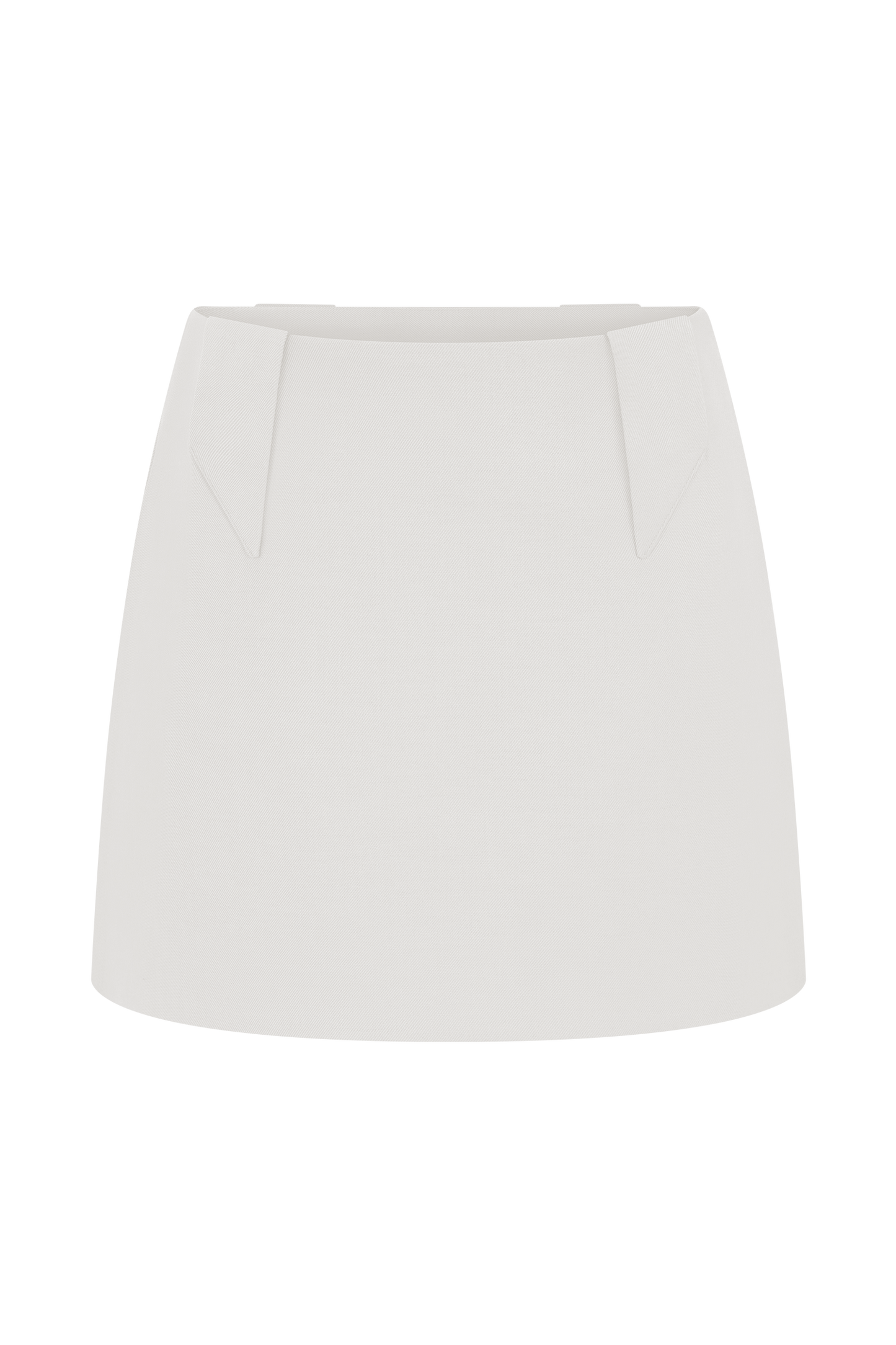 Gina Suiting Mini Skirt - Ivory