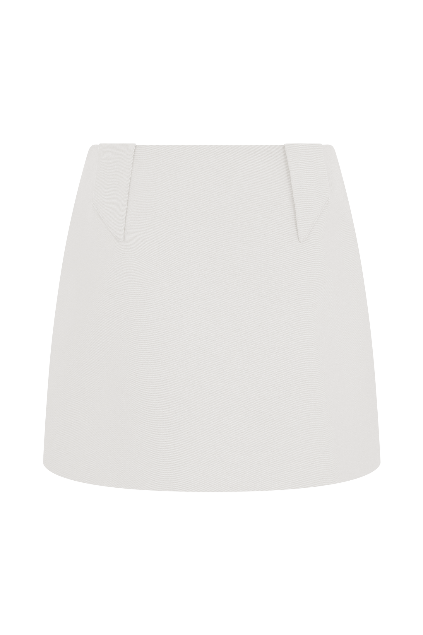 Gina Suiting Mini Skirt - Ivory