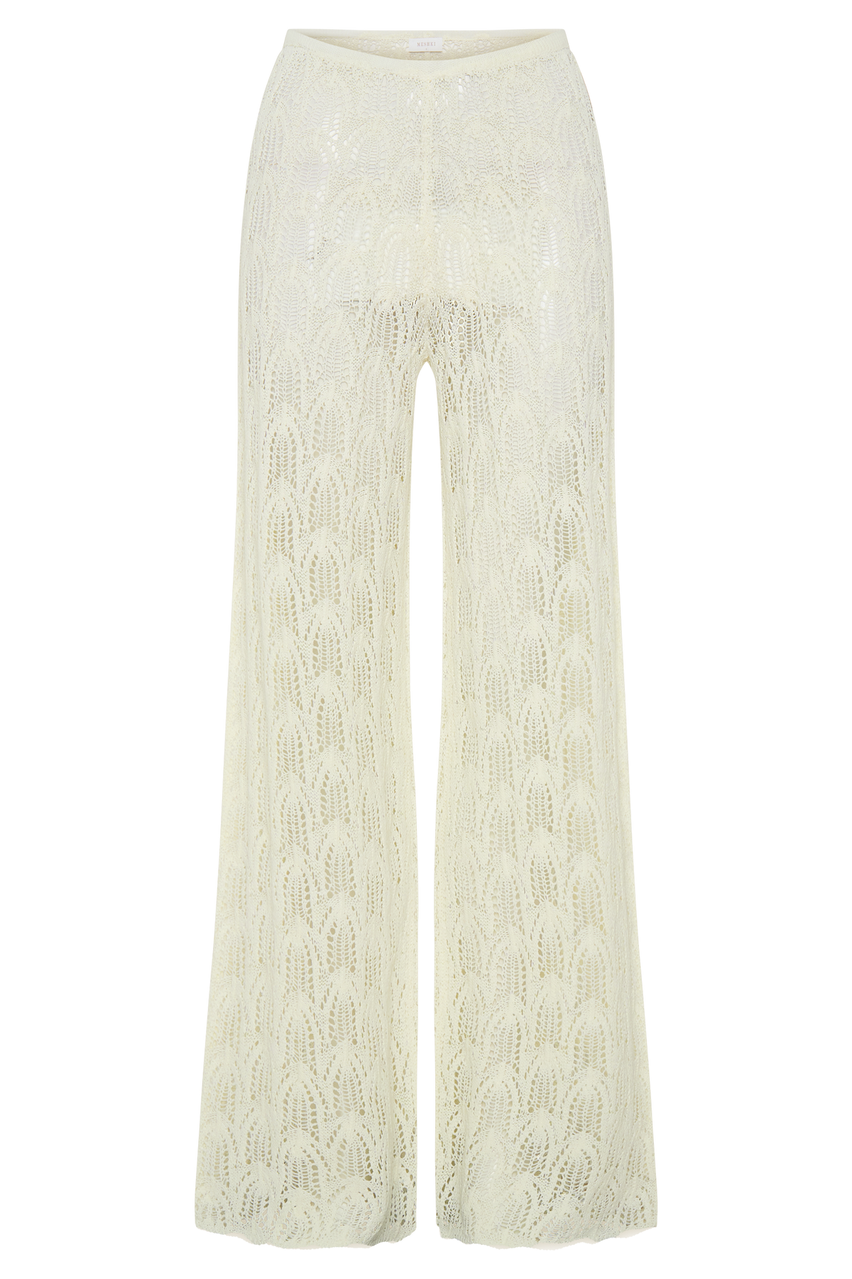 Glinda Crochet Pants - Ivory