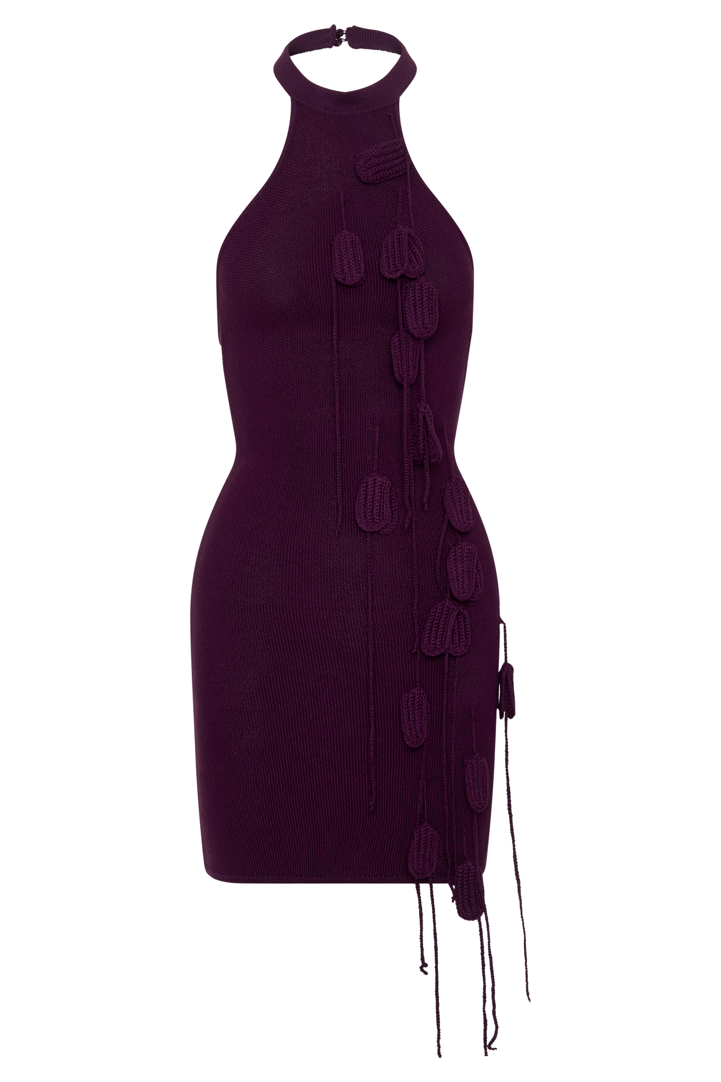 Jacky Tulip Mini Dress - Plum