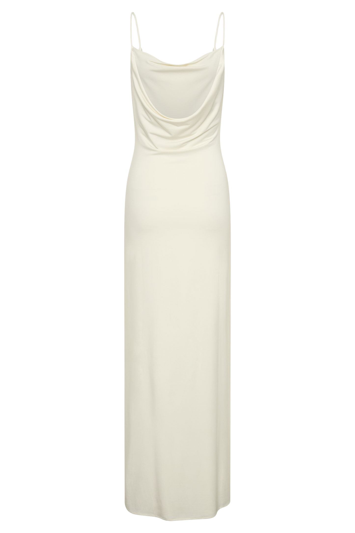 Joni Cowl Maxi Dress - Ivory