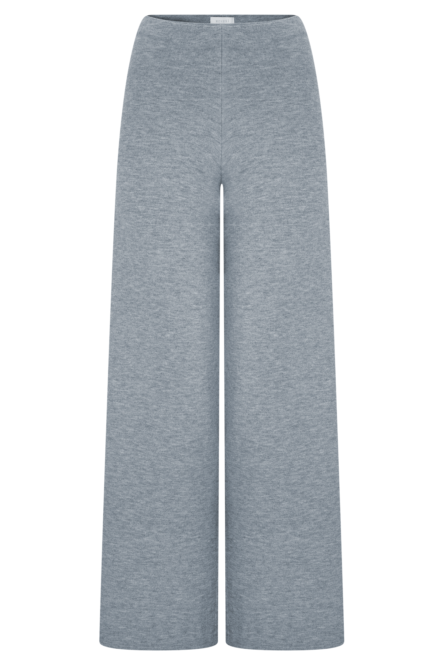 Kerrymae Straight Leg Knit Pants - Grey Marle