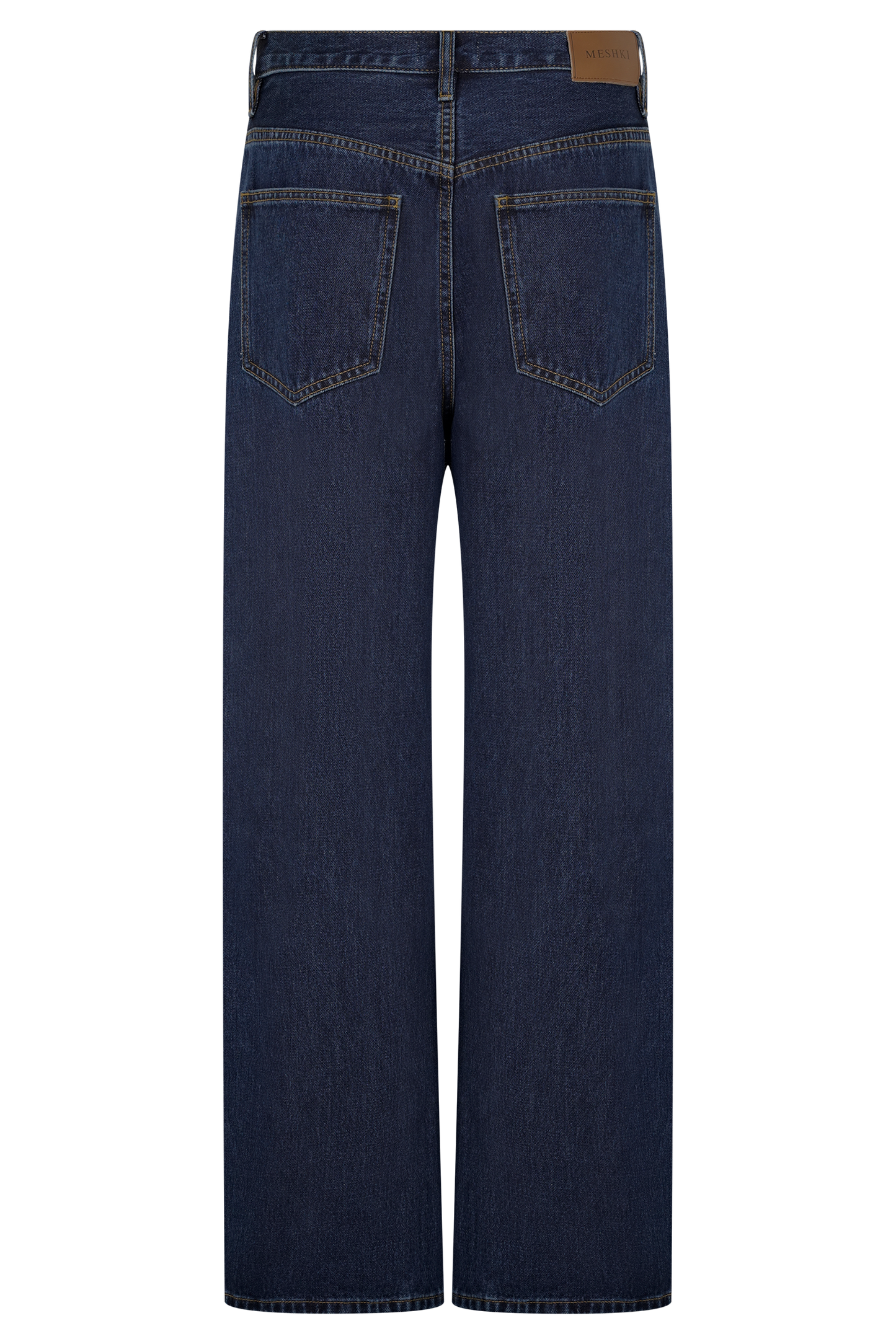 Laina Mid Rise Diamante Denim Jeans - Midnight Blue