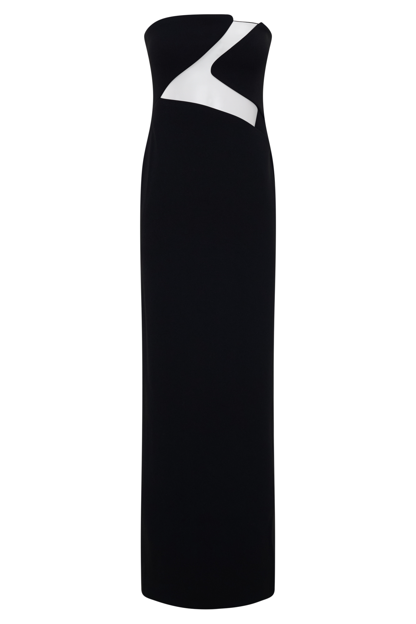 Lianne Strapless Maxi Dress - Black
