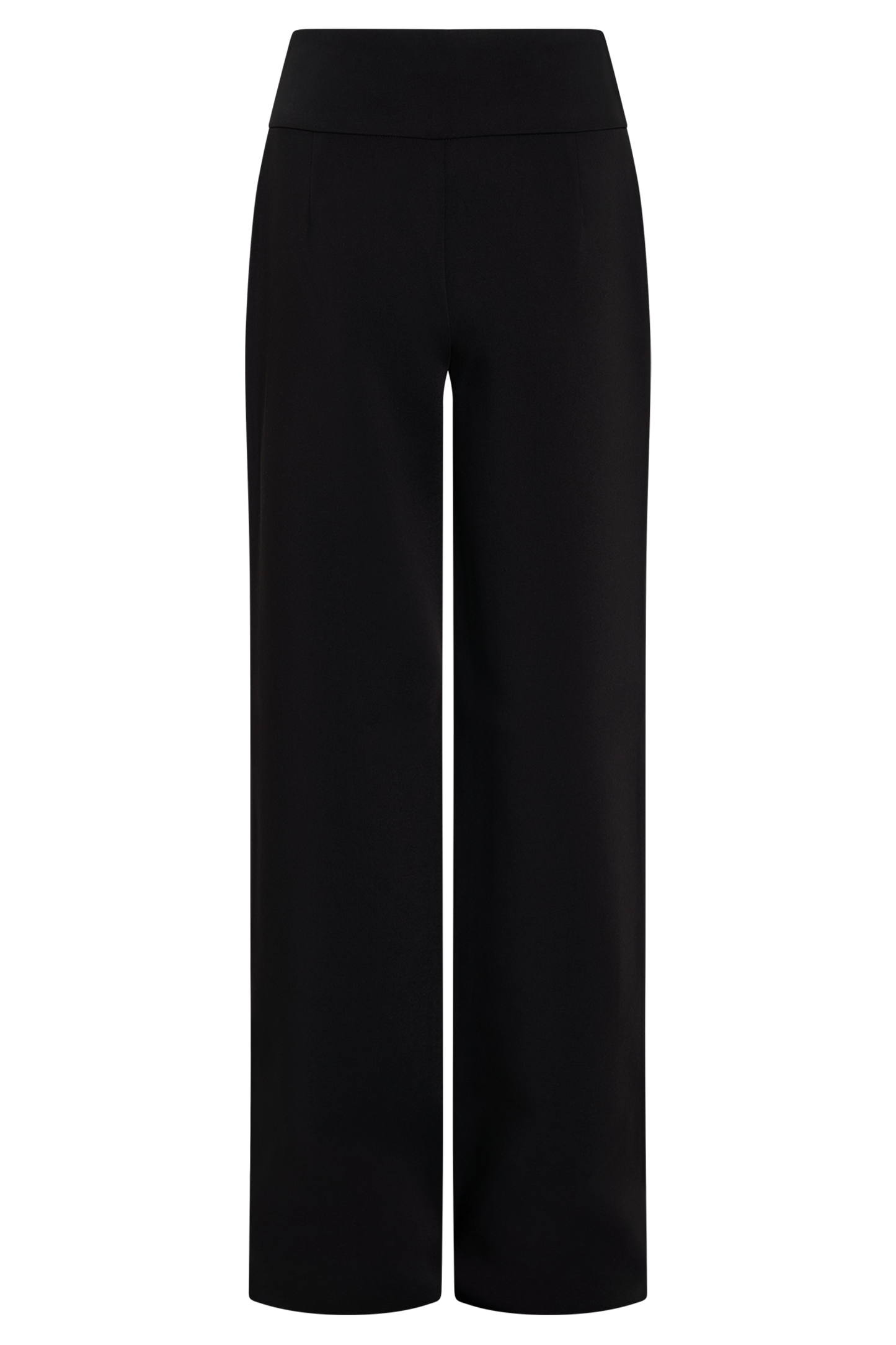 Lindie Straight Leg Suiting Pants - Black
