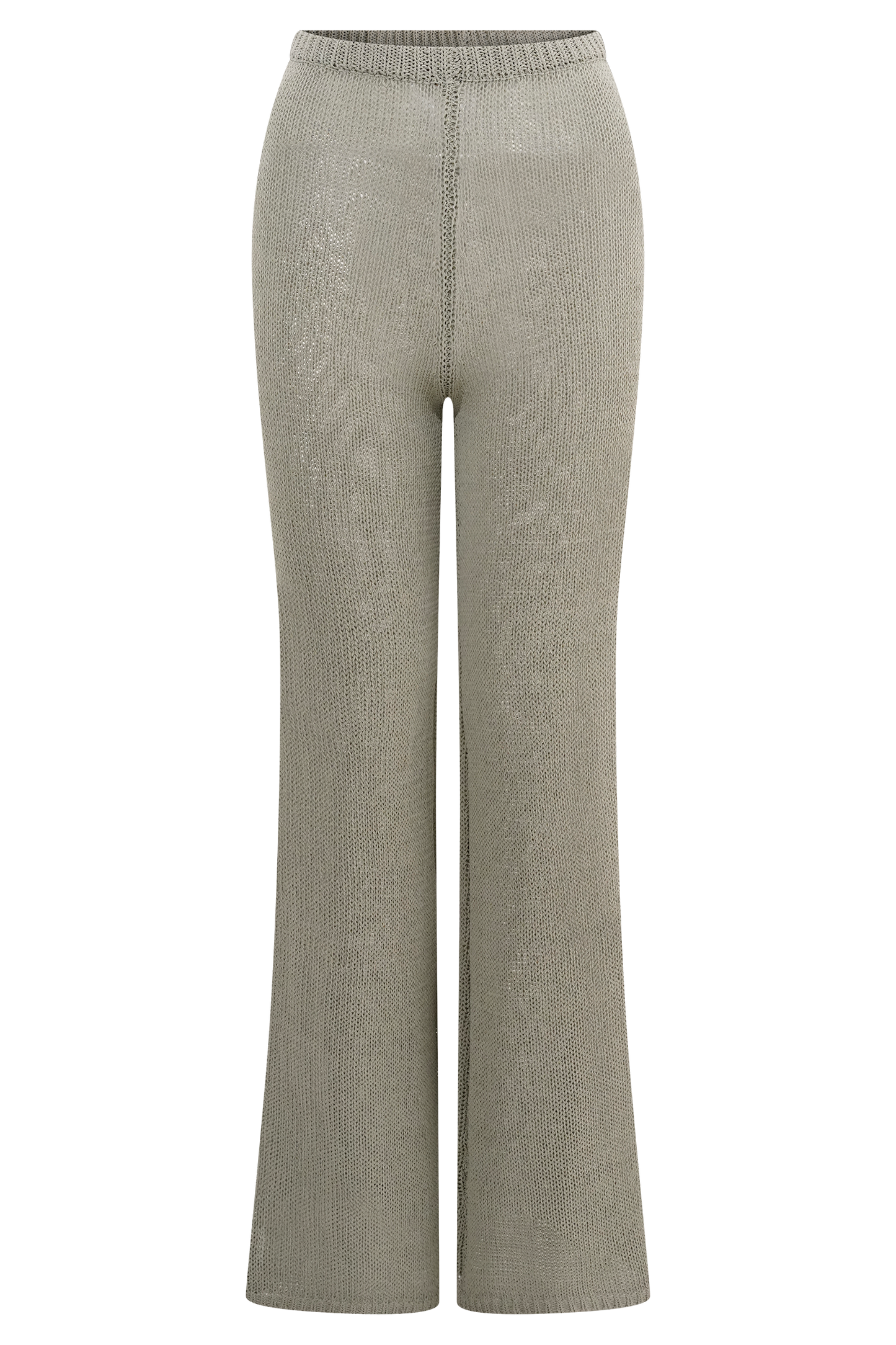 Malani Wide Leg Knit Pants - Sage