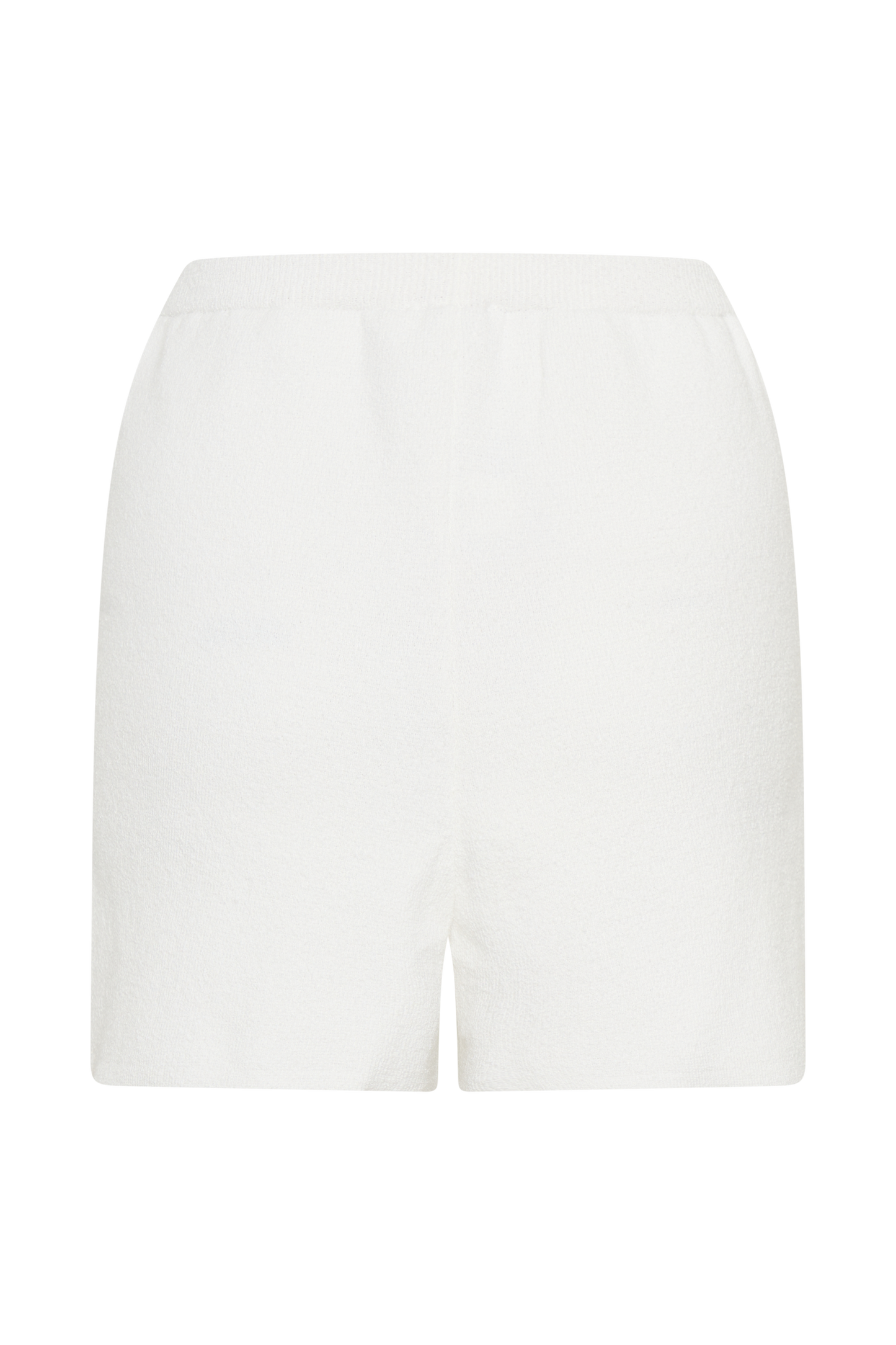 Malika Knit Shorts - White