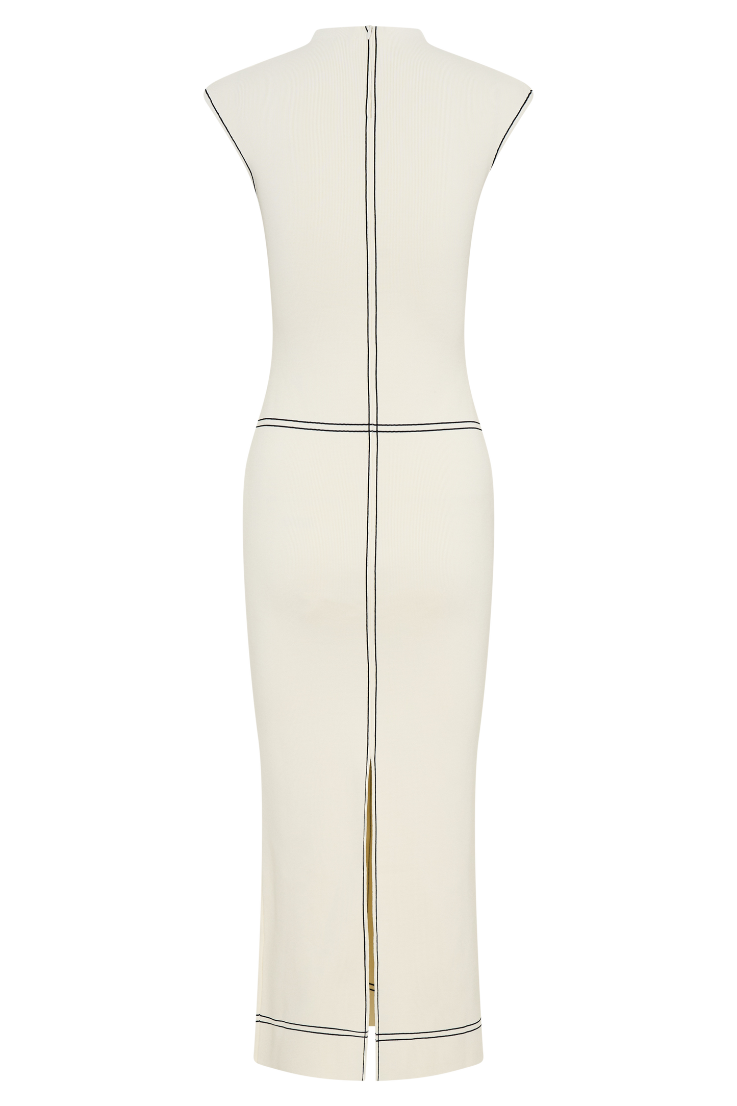 Malone Bandage Knit Midi Dress - Ivory