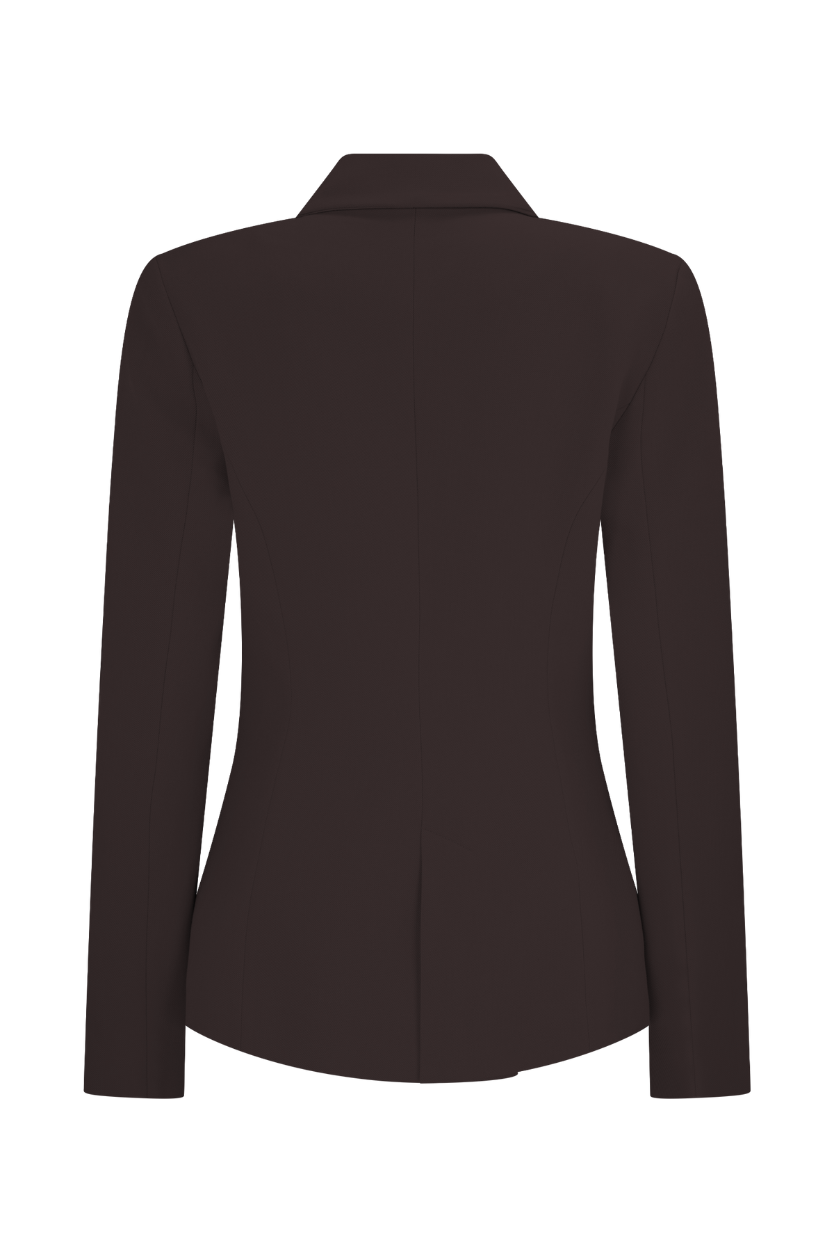 Max Cinched Waist Blazer - Chocolate