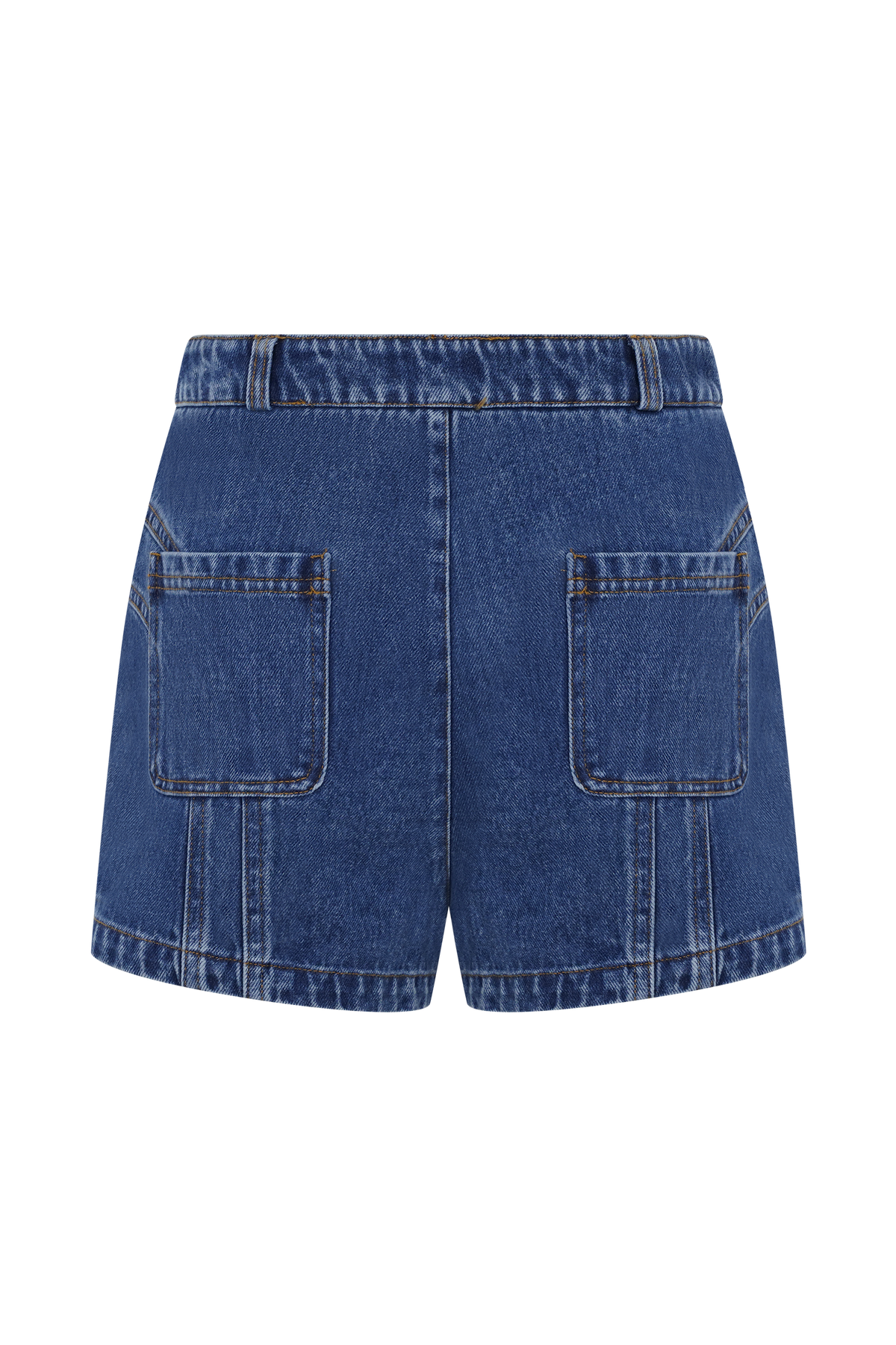 Meadow Denim Shorts - Dark Blue