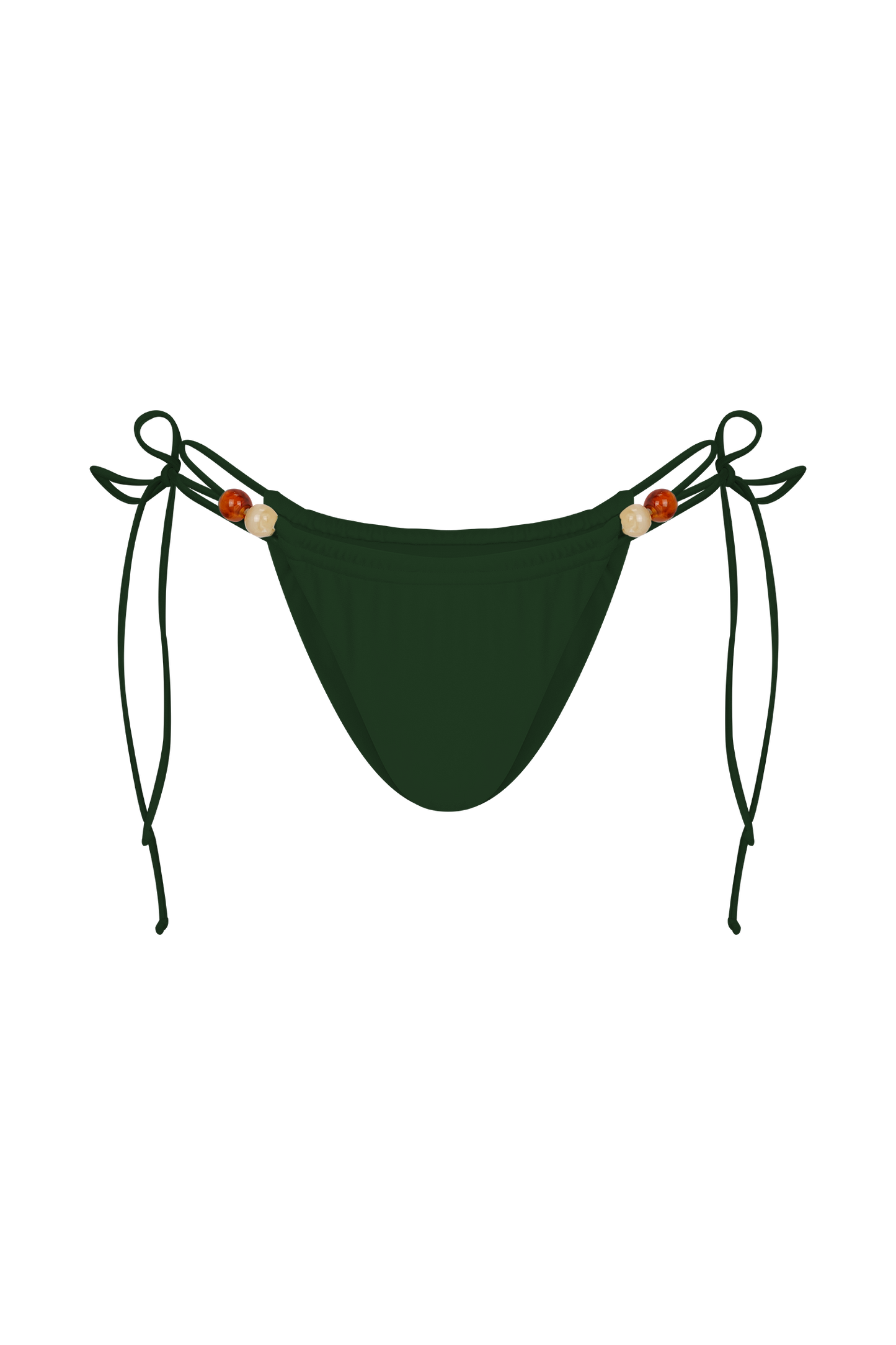 Memphis Beaded Bikini Bottom - Green