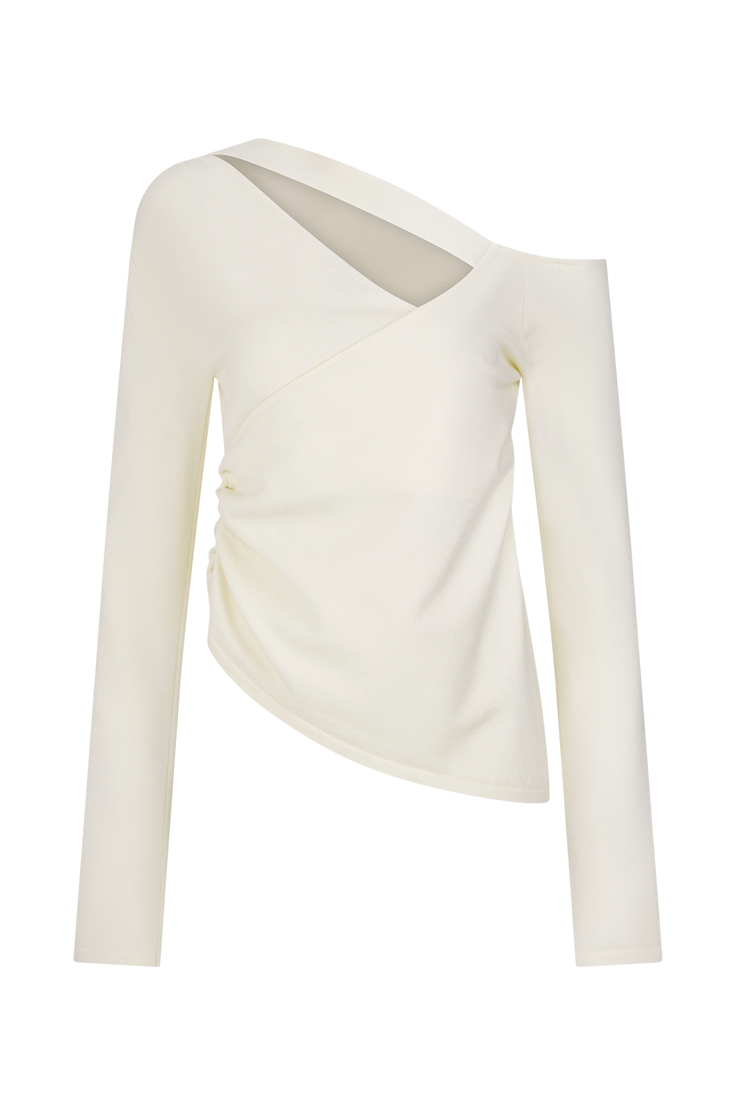 Miles Off Shoulder Knit Top - Ivory